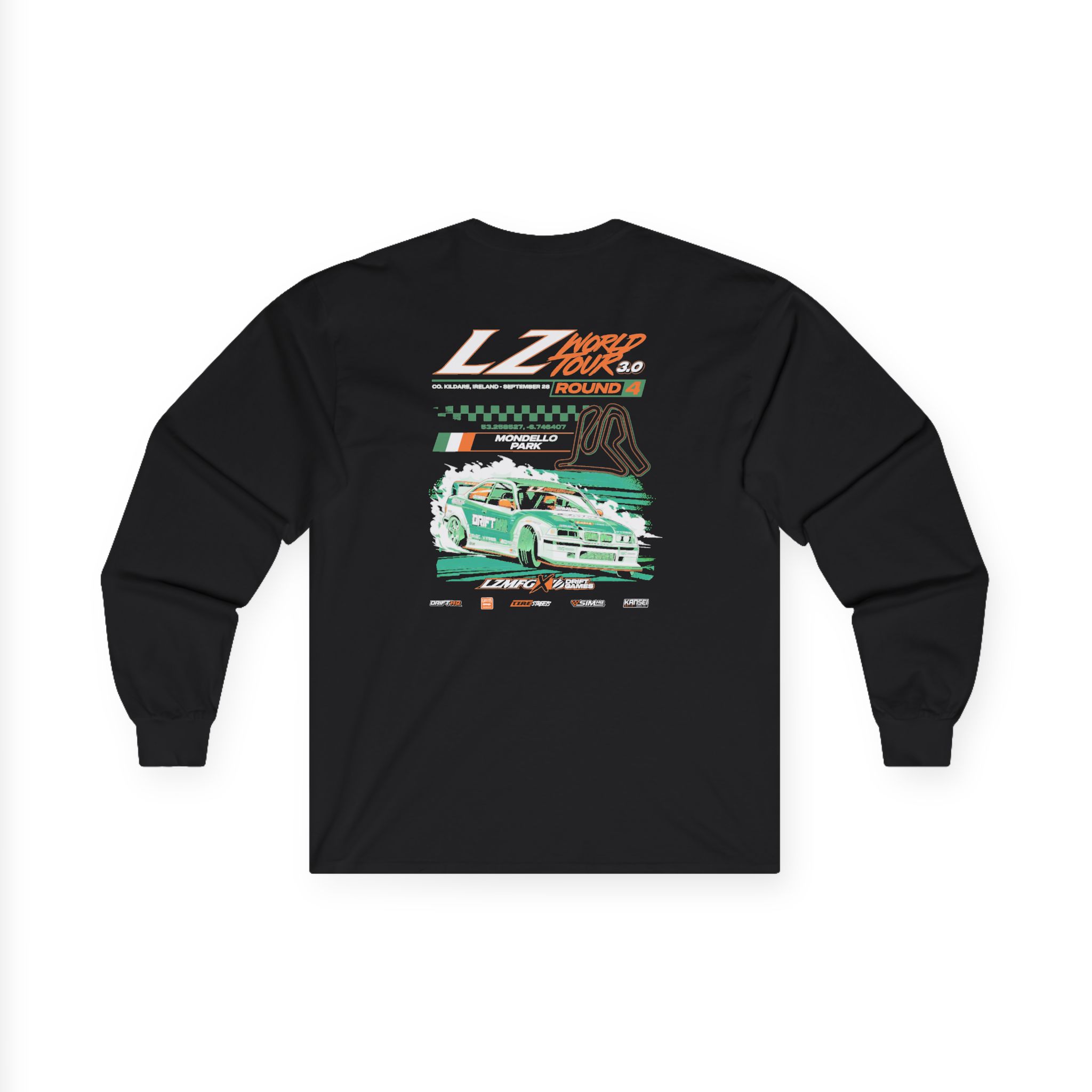 Adam LZ Ireland Event Unisex Ultra Cotton Long Sleeve Tee - Image 2