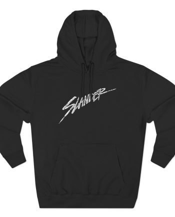 Slander Three-Panel Fleece Hoodie
