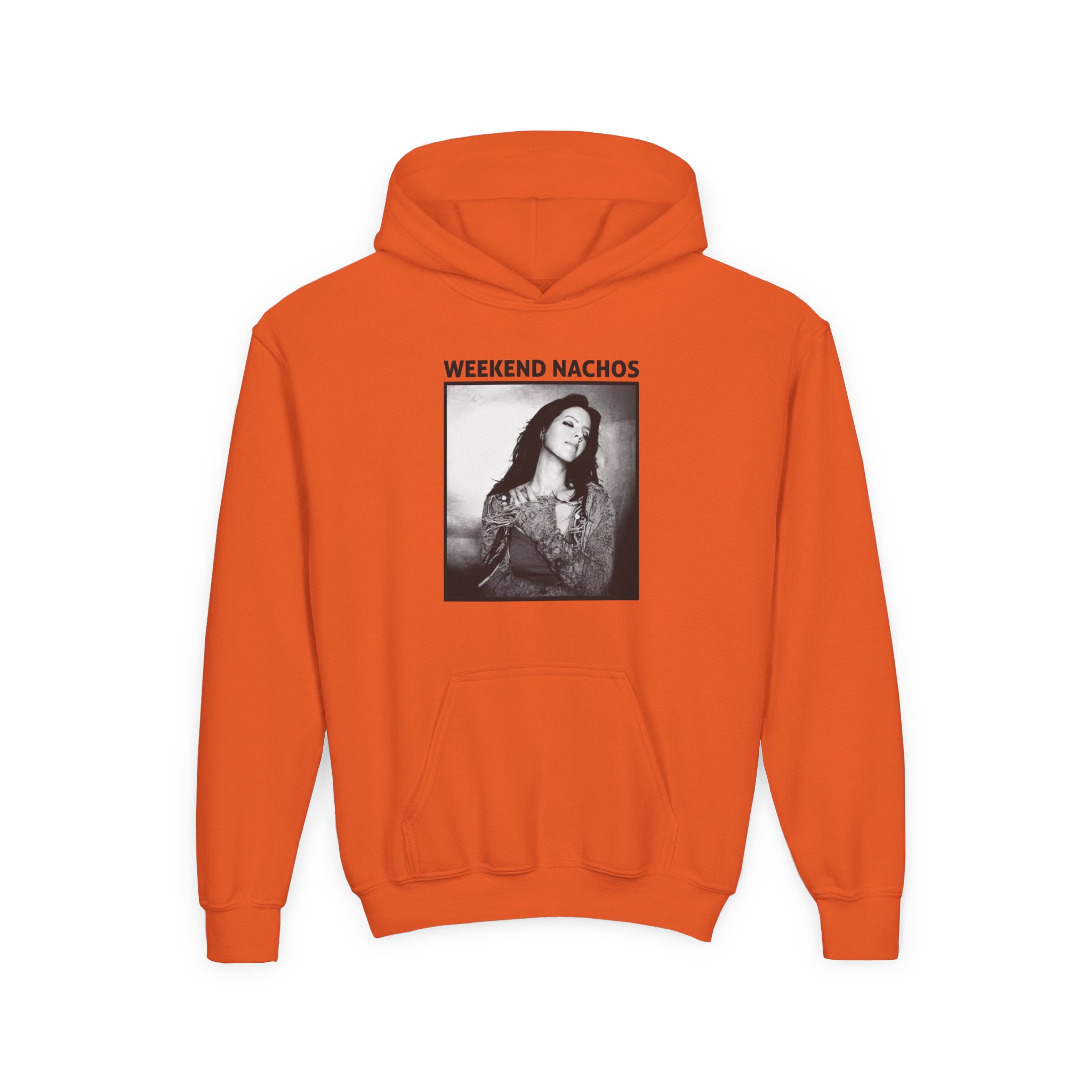 Youth Weekend Nachos Sarah Heavy Blend Hooded Sweatshirt - Image 7