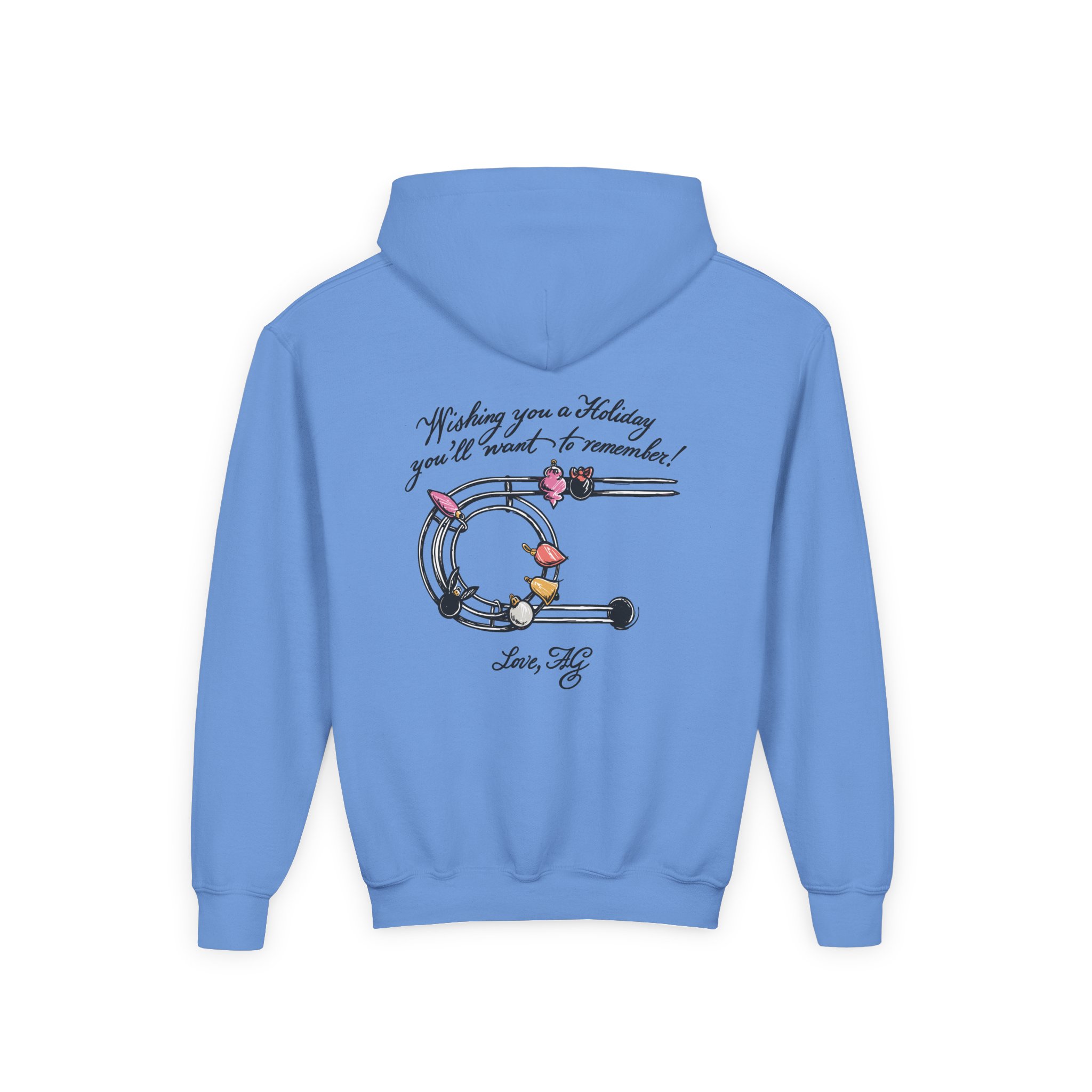 AG Brighter Days Inc. Youth Heavy Blend Hooded Sweatshirt - Image 8