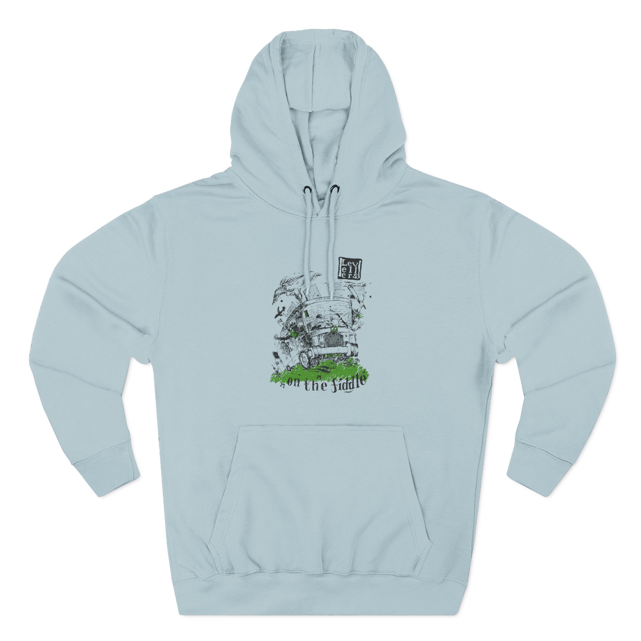 Levellers on the Fiddle Three-Panel Fleece Hoodie - Image 9