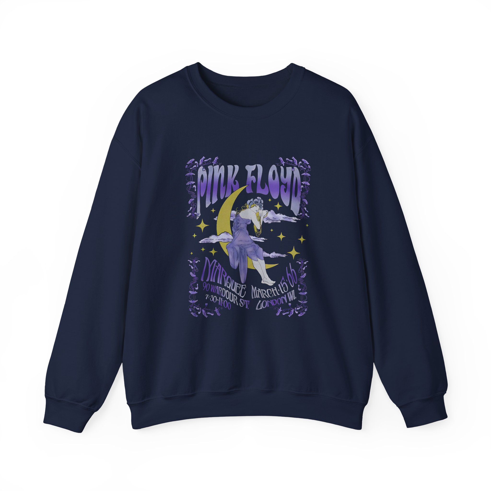 Pink Floyd Marquee Unisex Heavy Blend™ Crewneck Sweatshirt - Image 7