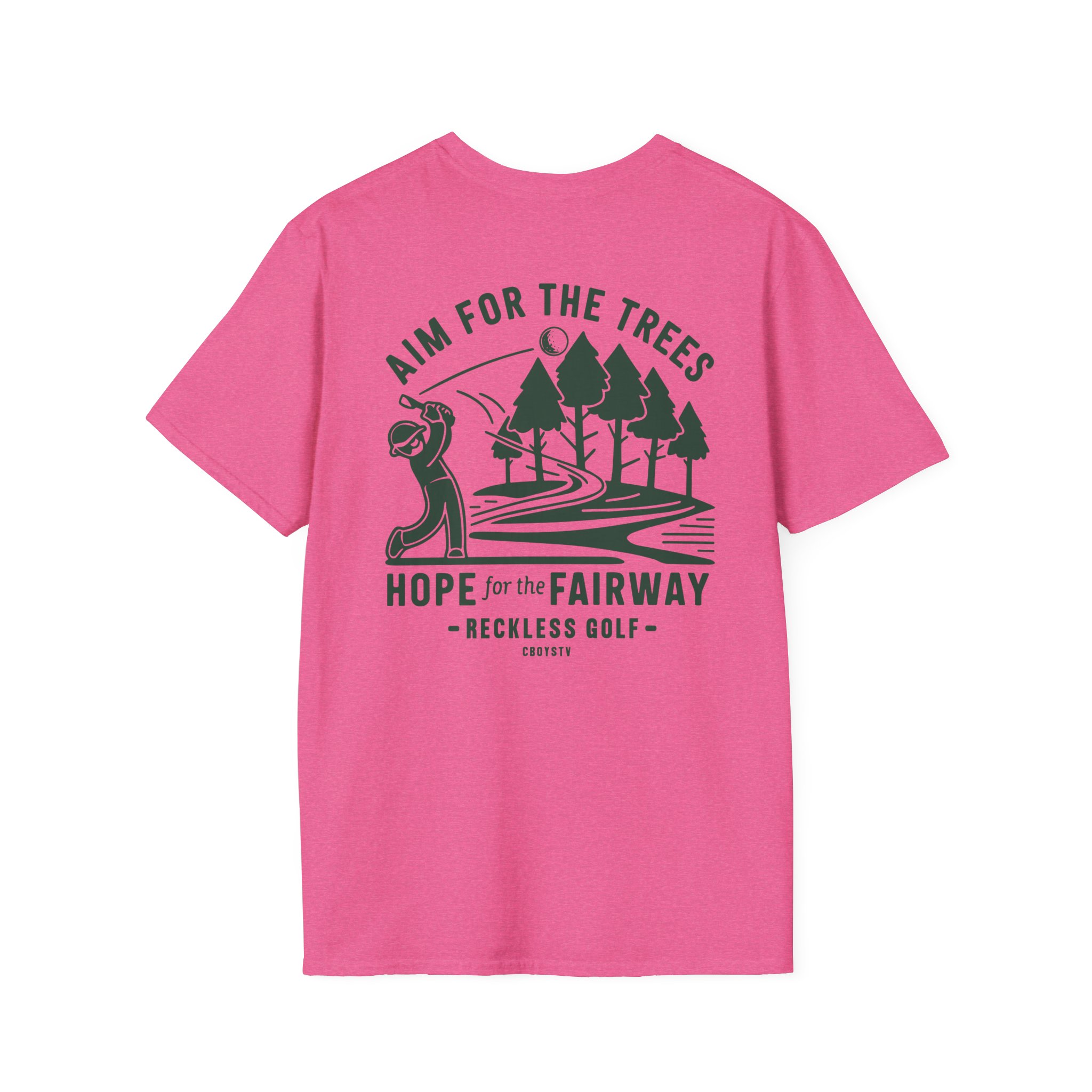 Cboystv Fairway Unisex Softstyle T-Shirt - Image 28