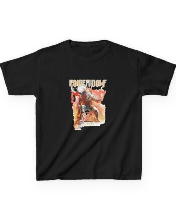 Kids Powerwolf Wake Up The Wicked Cover Heavy Cotton™ Tee