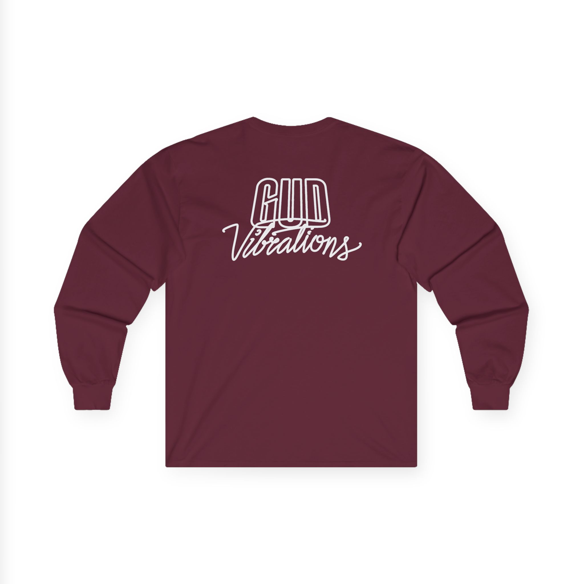 Slander Gud Vibrations Unisex Ultra Cotton Long Sleeve Tee - Image 4