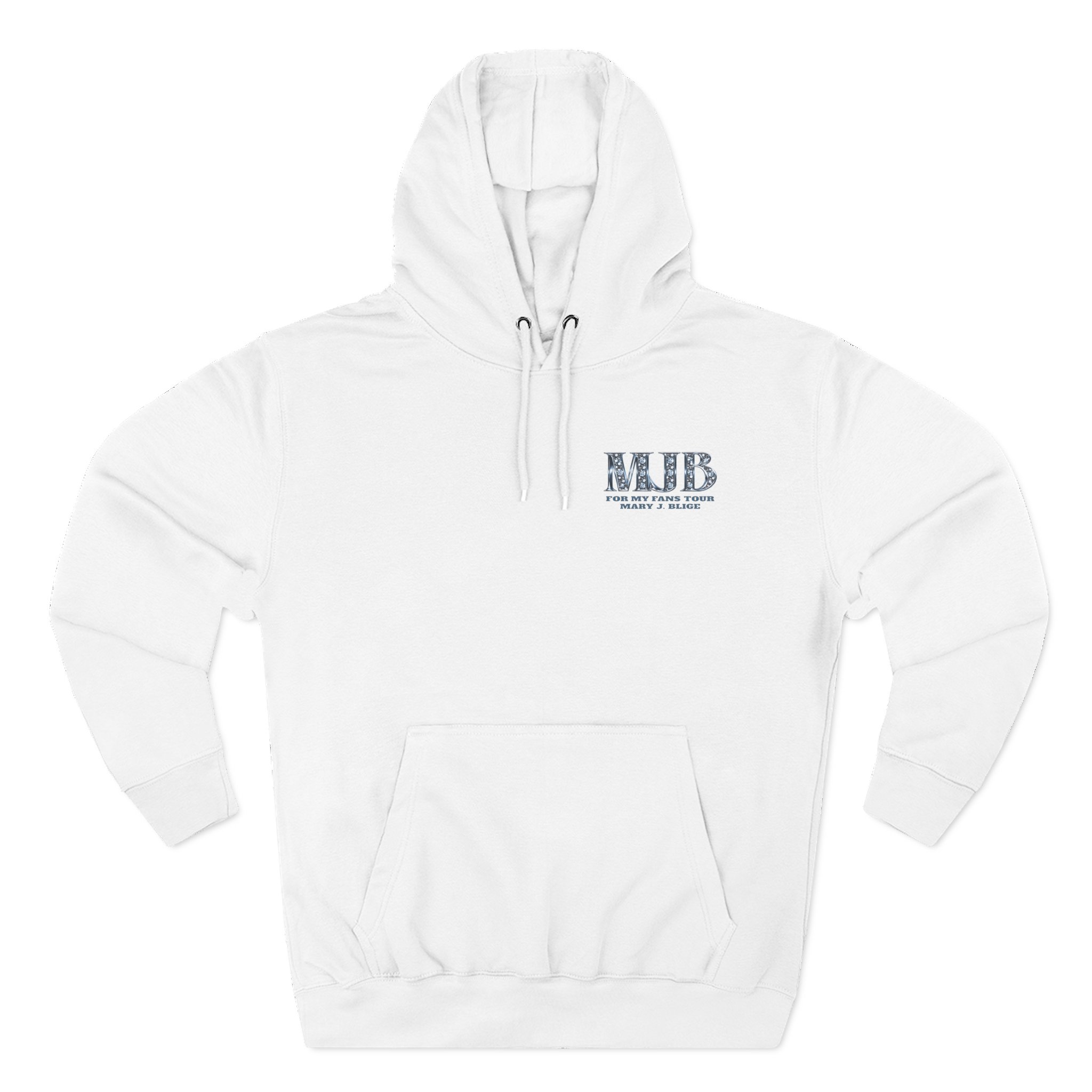 Mary J Blige Diamonds Three-panel Fleece Hoodie
