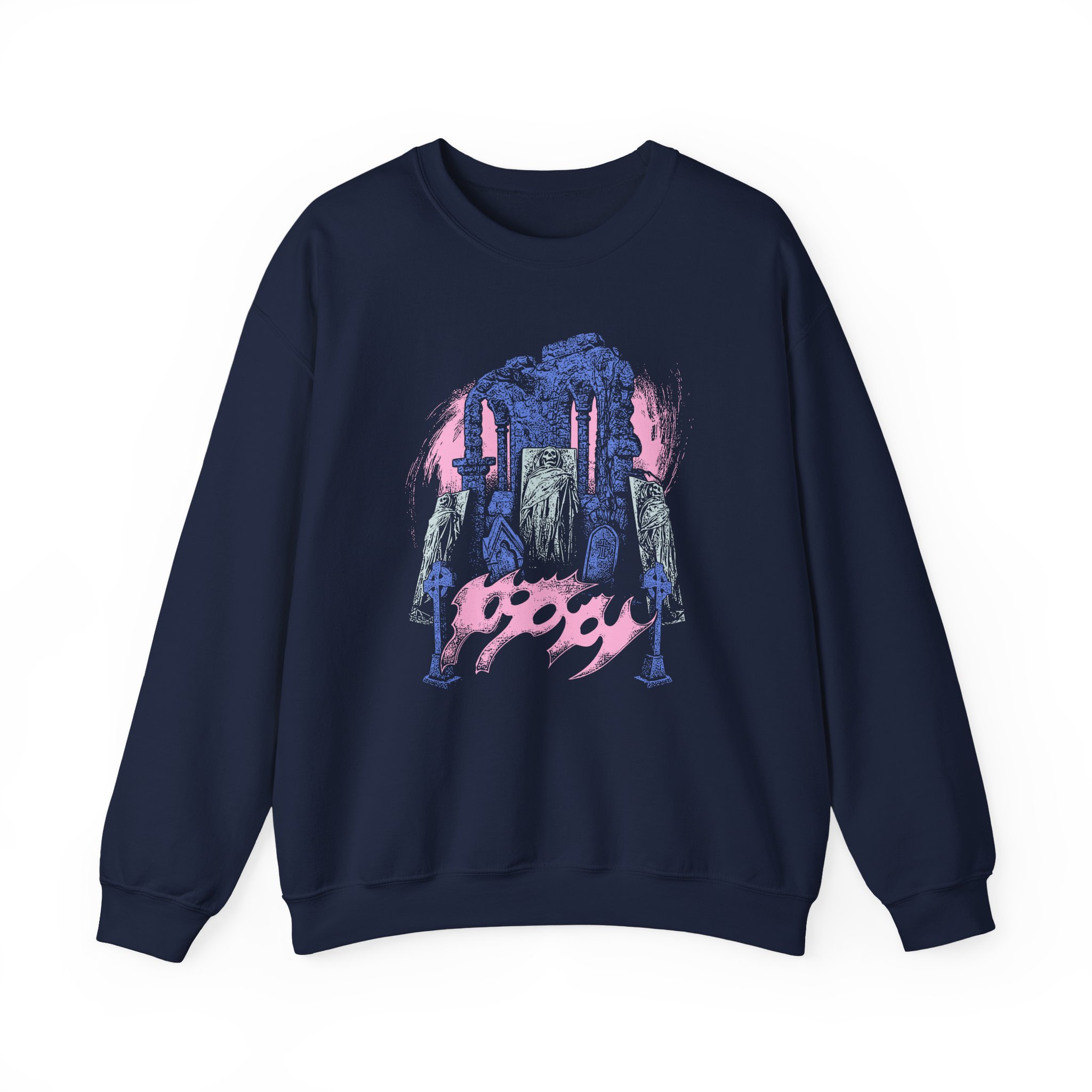 Poppy Dig Unisex Heavy Blend™ Crewneck Sweatshirt - Image 7