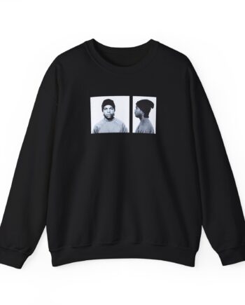 Ice Cube Mug Shot Unisex Heavy Blend™ Crewneck Sweatshirt
