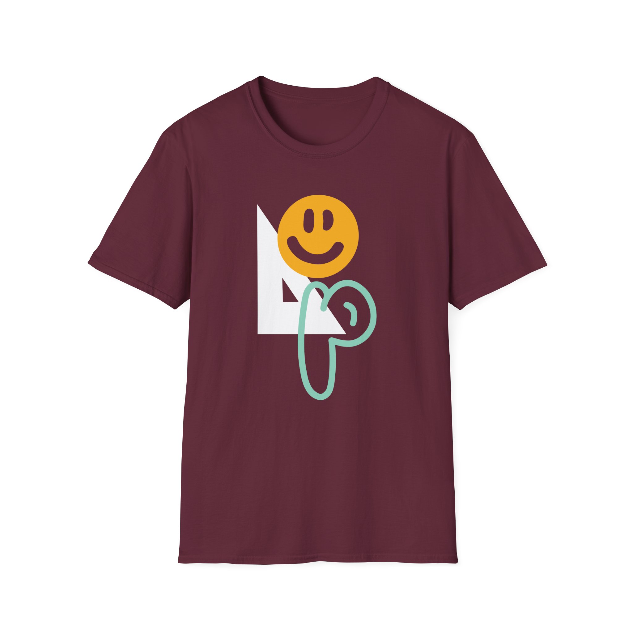 Dude Perfect Shape Unisex Softstyle T-Shirt - Image 3