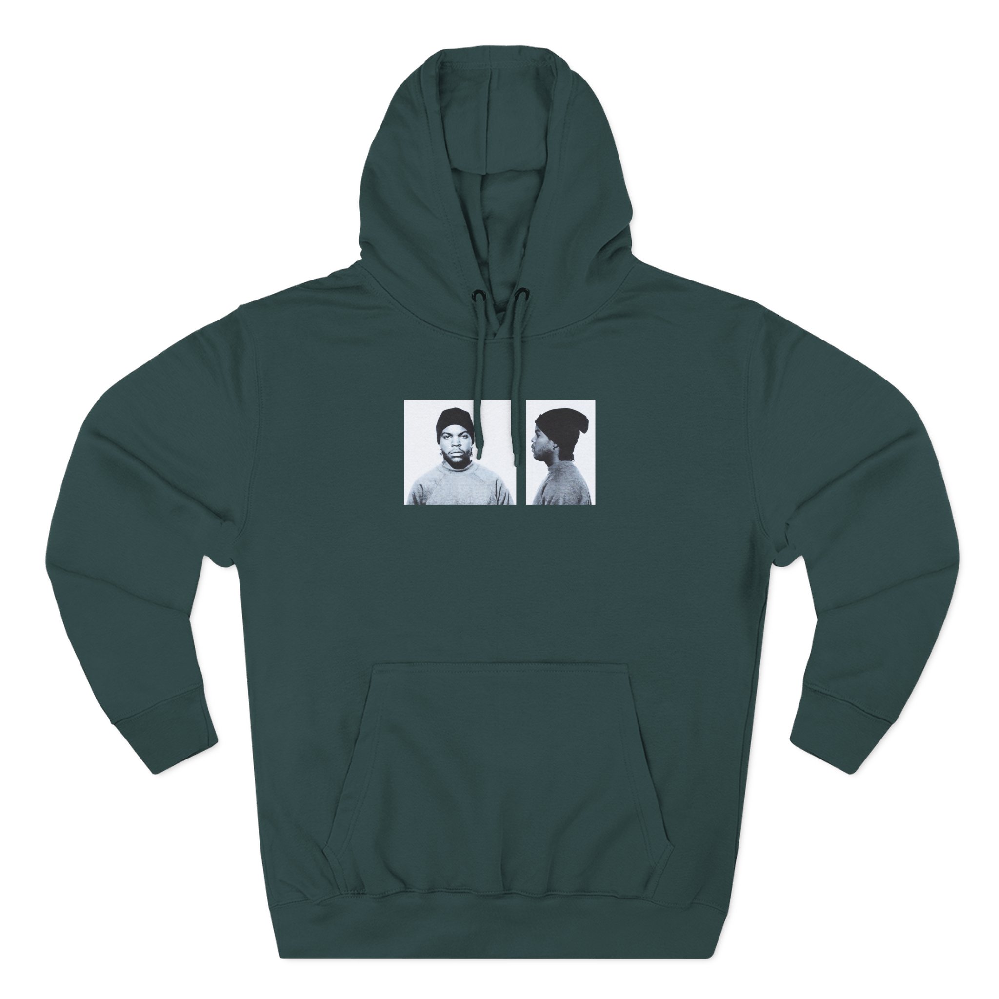Ice Cube Mug Shot Three-Panel Fleece Hoodie - Image 7