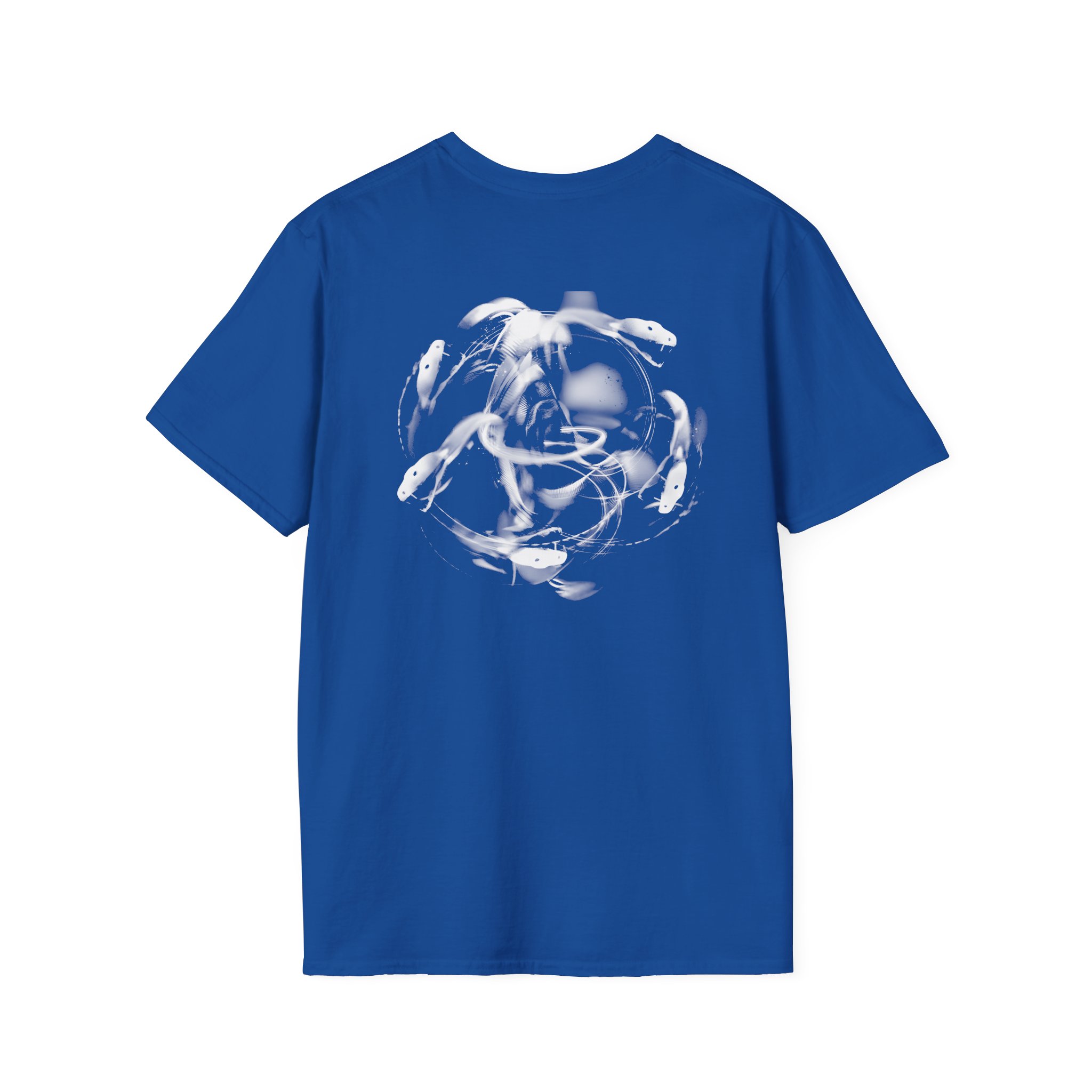 Meduza Serpente Circle Unisex Softstyle T-Shirt - Image 12