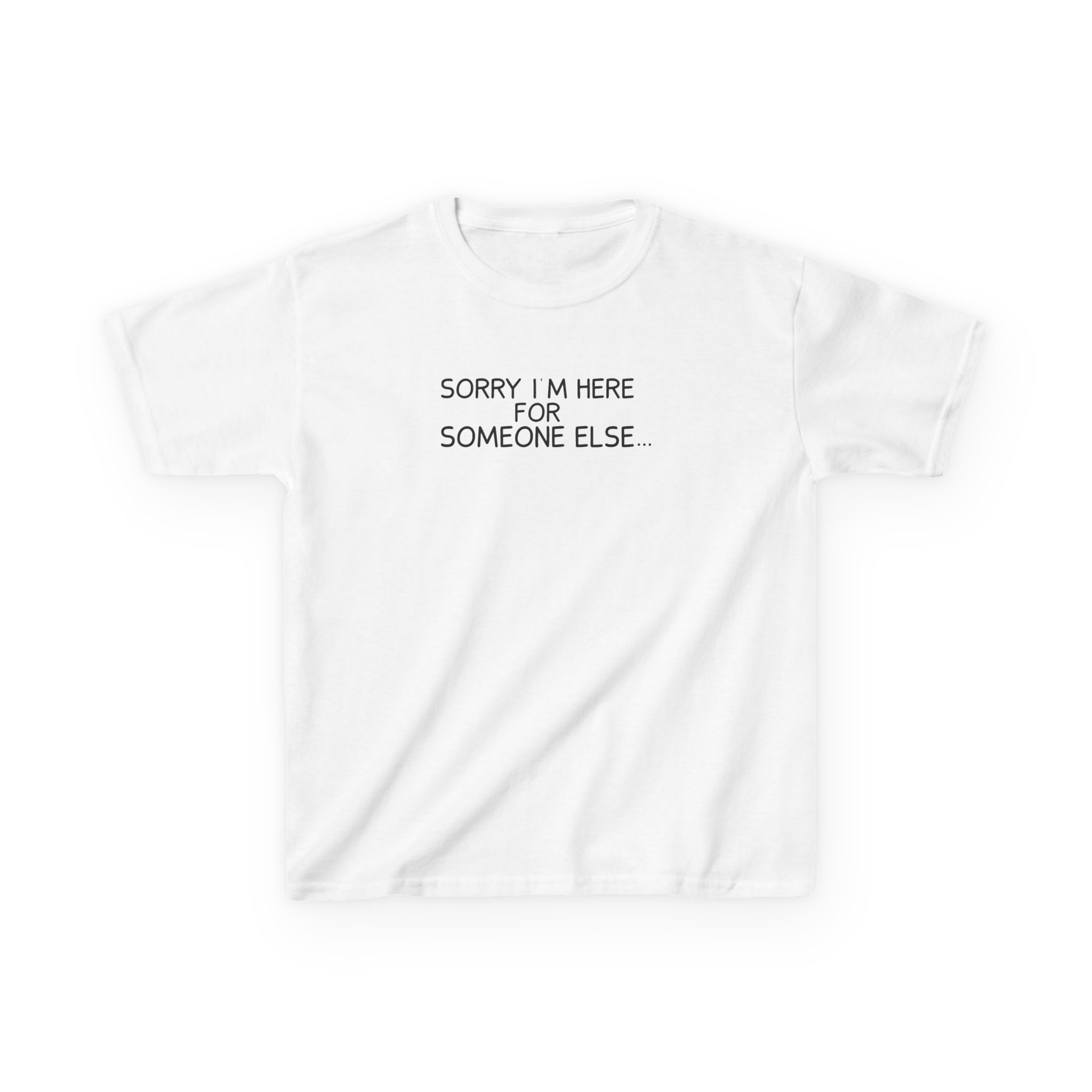Benson Boone Sorry I'm Here for Someone Else Kids Heavy Cotton™ Tee