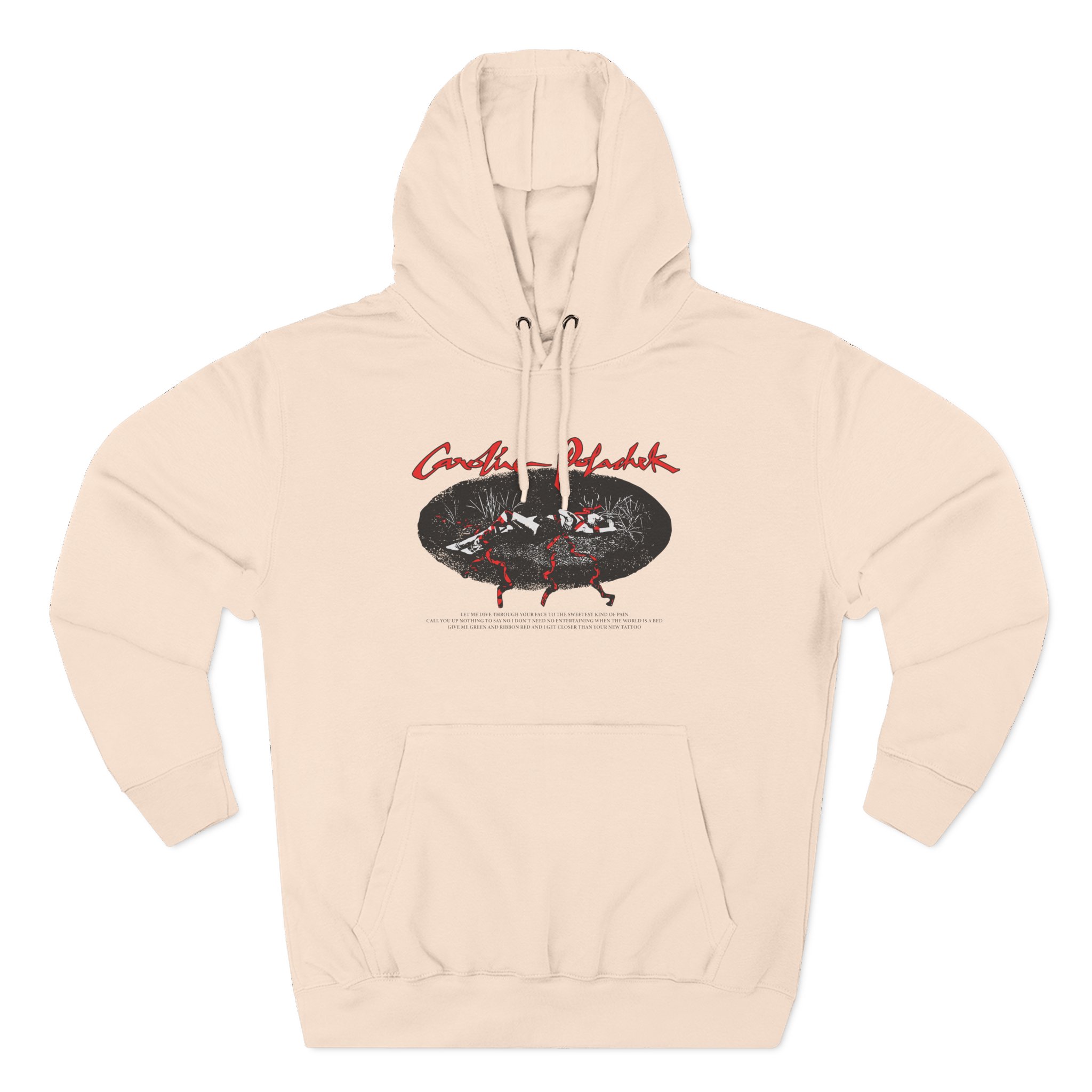 Caroline Polachek Blood & Butter Three-Panel Fleece Hoodie - Image 5
