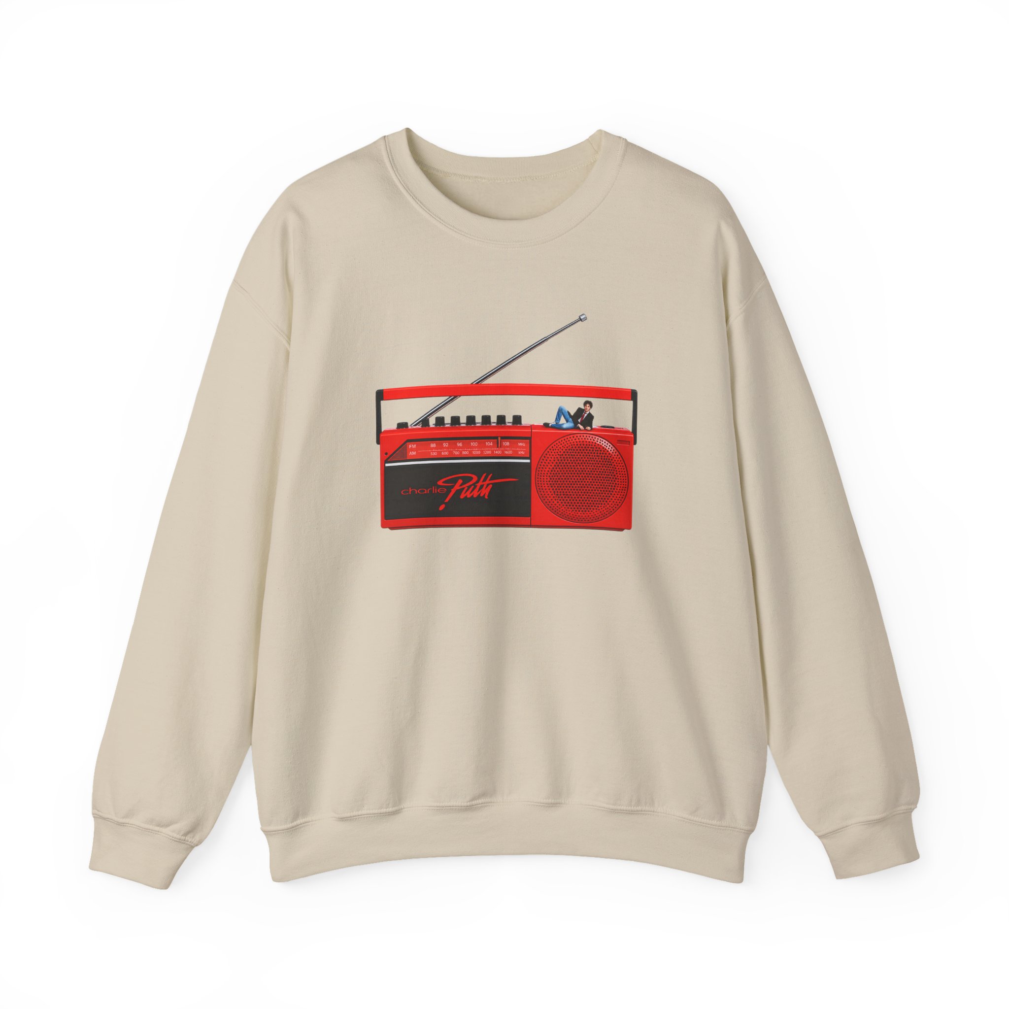 Charlie Puth Whatever's Clever! - Radio Unisex Heavy Blend™ Crewneck Sweatshirt - Image 7