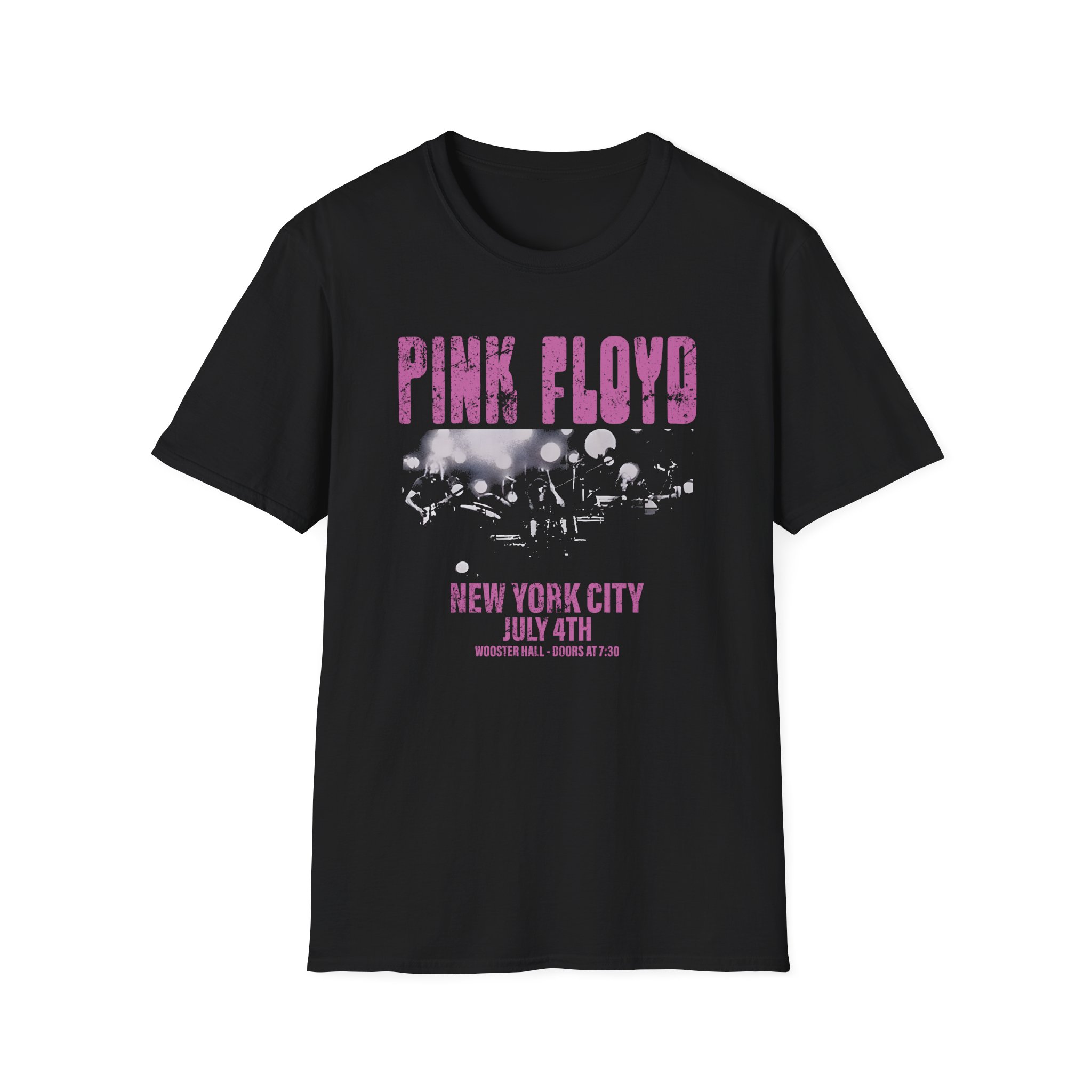 Pink Floyd July 4th NYC Unisex Softstyle T-shirt