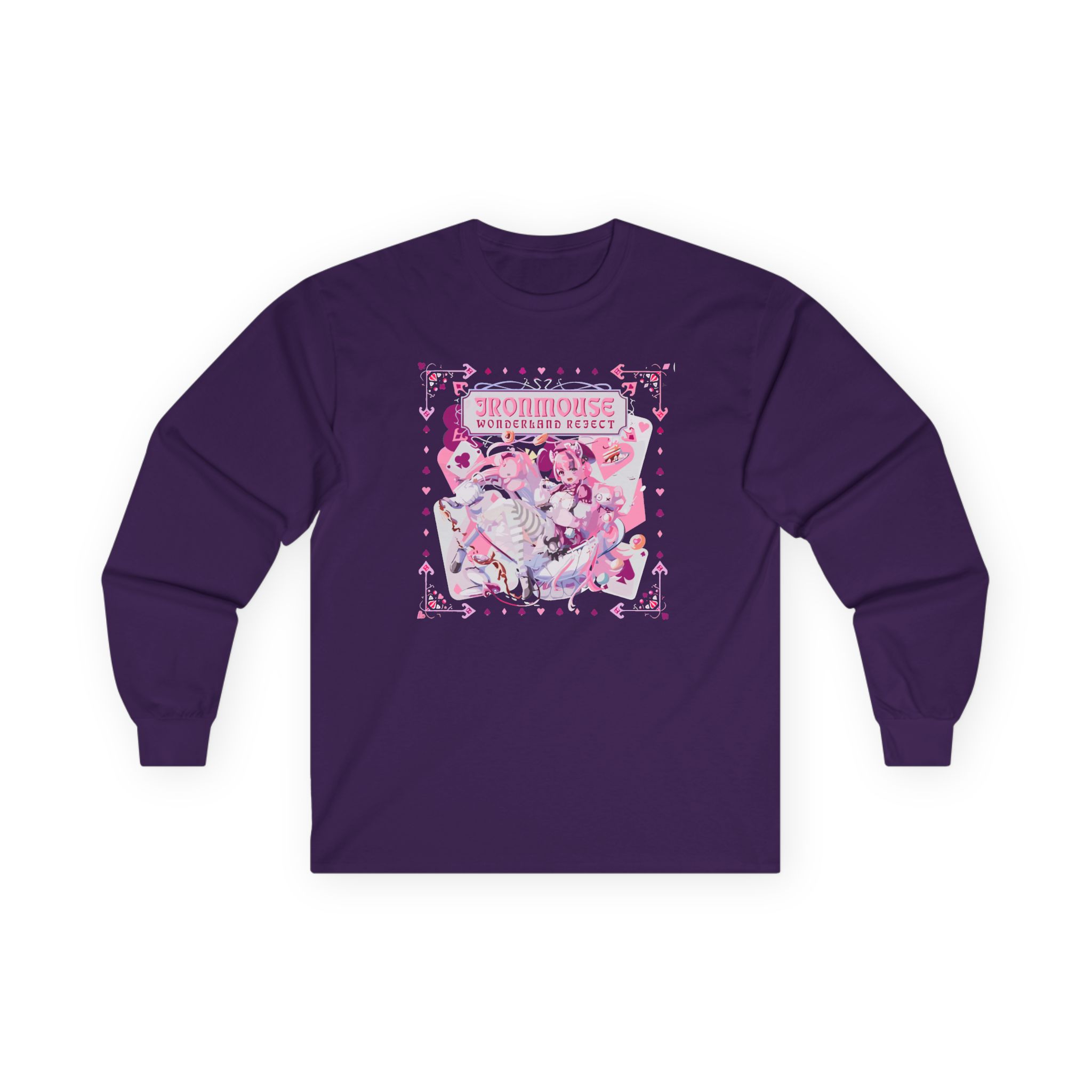 Ironmouse Wonderland Reject Unisex Ultra Cotton Long Sleeve Tee - Image 9