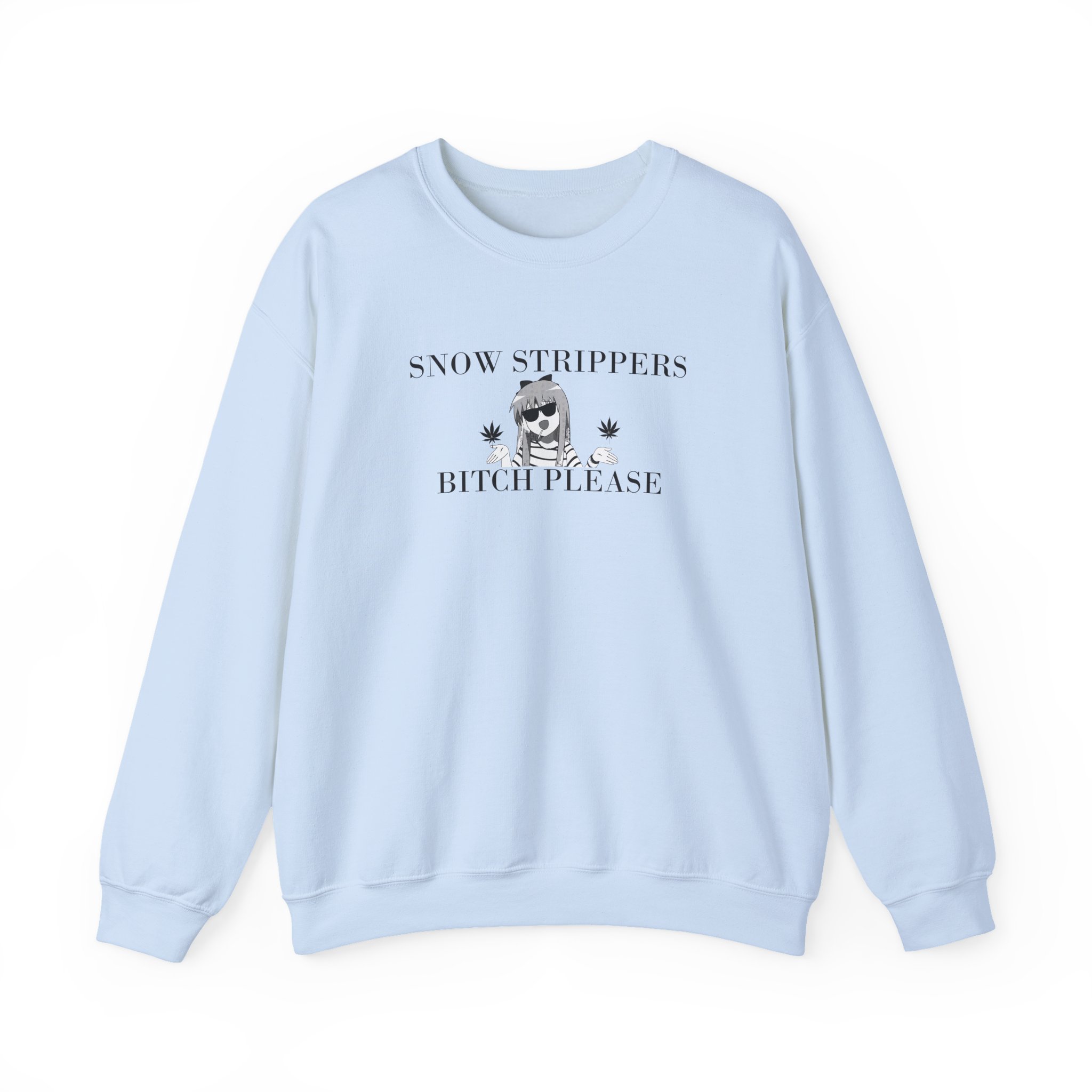 Snow Strippers Bitch Please Unisex Heavy Blend™ Crewneck Sweatshirt - Image 7