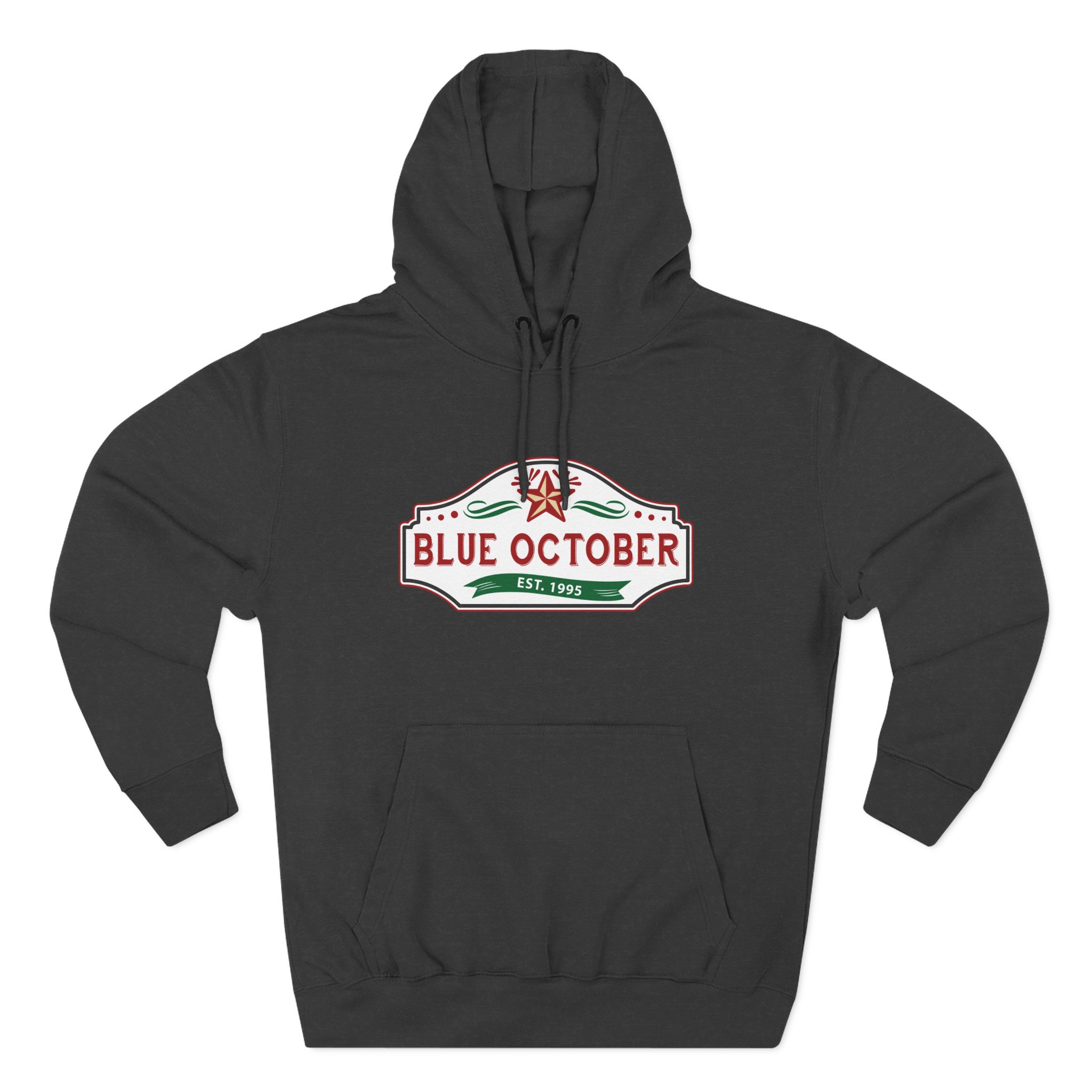 Blue October Est 1995 Three-Panel Fleece Hoodie - Image 3