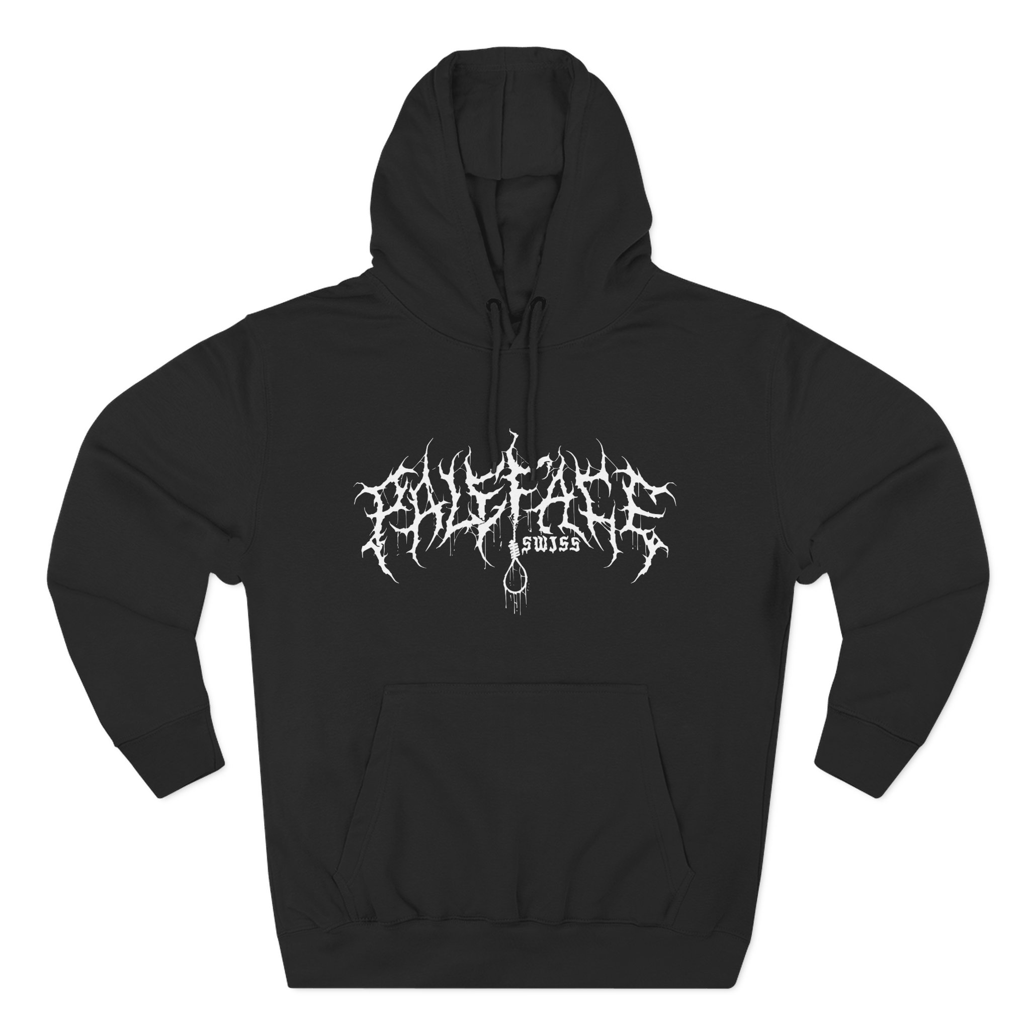 Paleface Swiss Edgy Halloween Three-Panel Fleece Hoodie