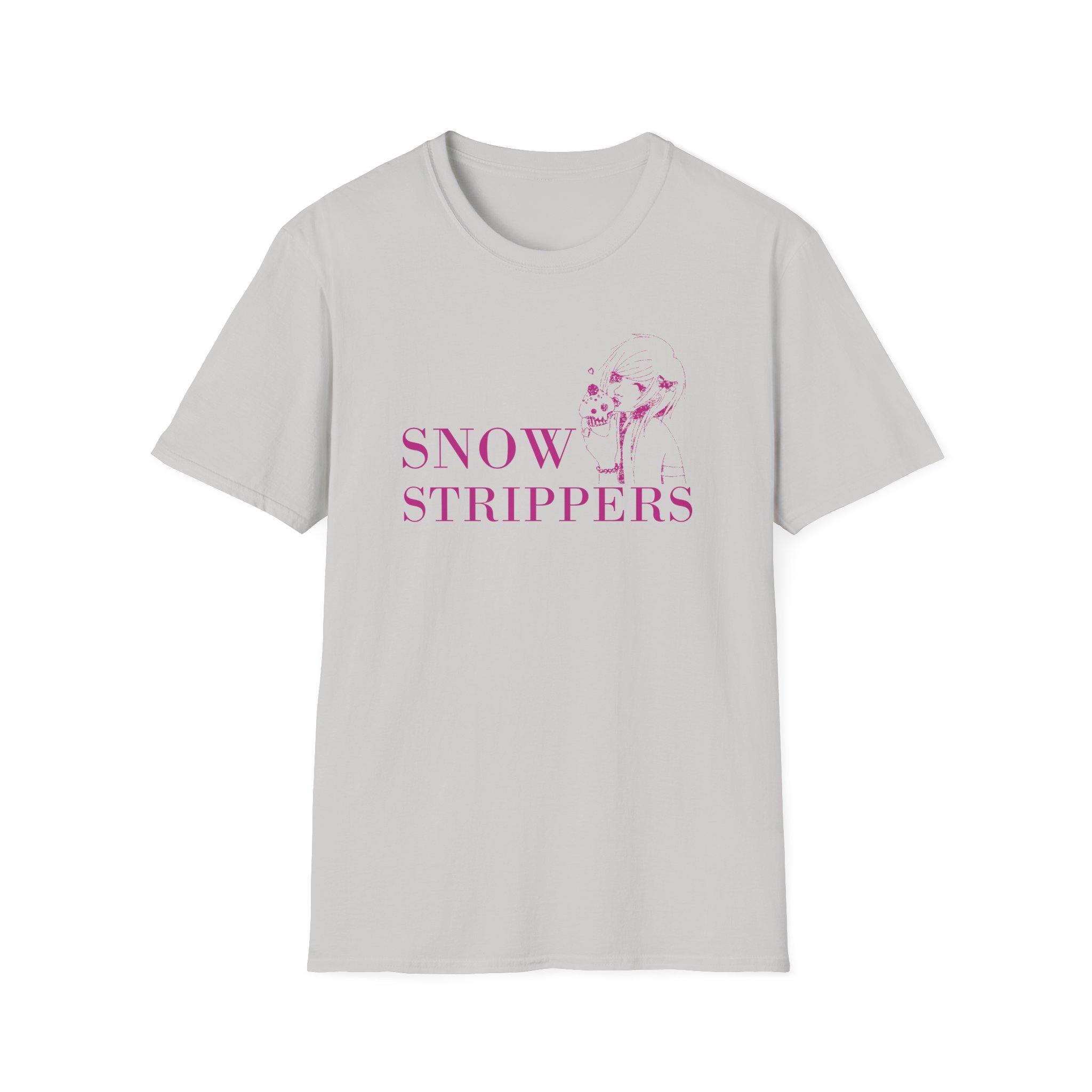 Snow Strippers Bitch Please Unisex Softstyle T-Shirt - Image 3