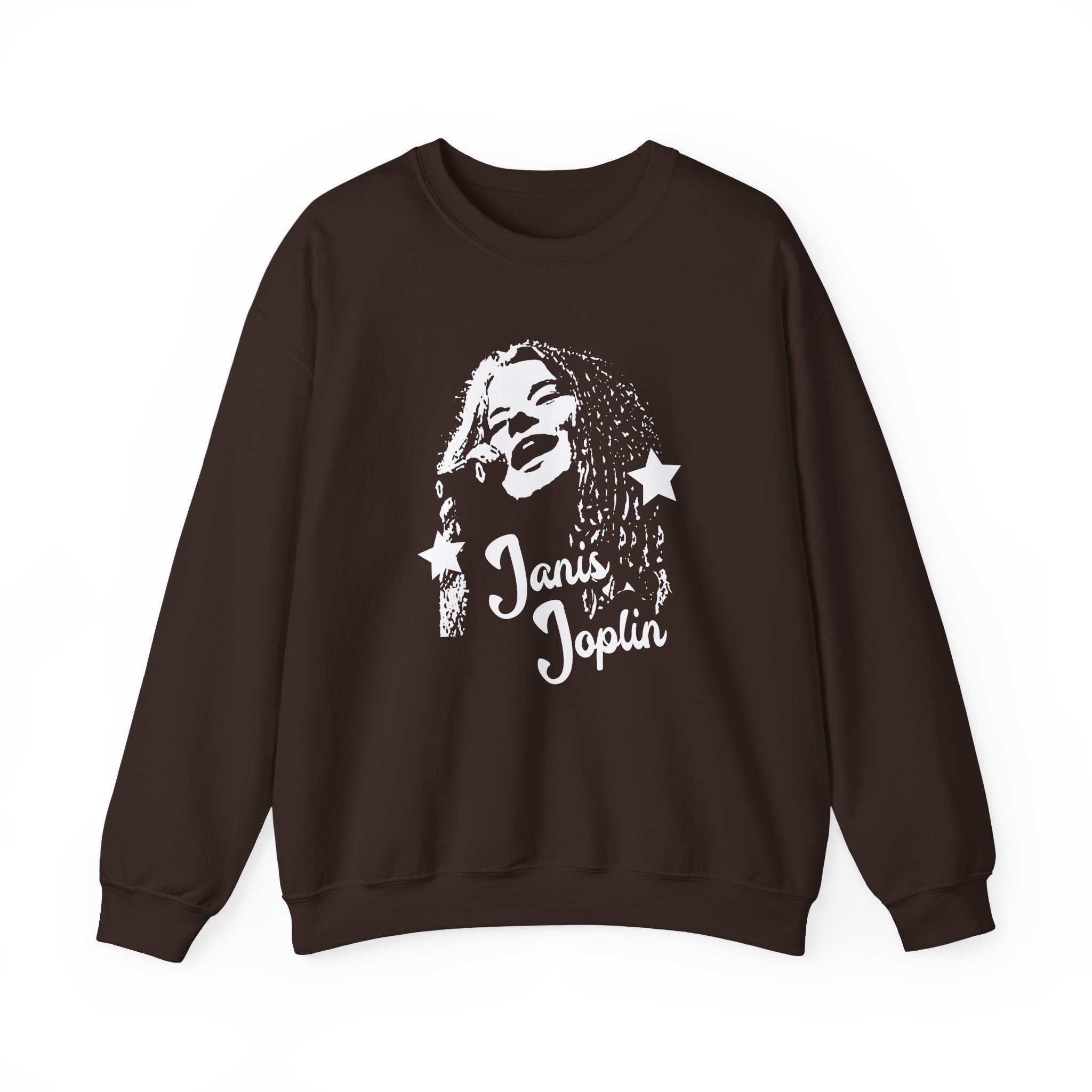 Janis Joplin Photo Unisex Heavy Blend™ Crewneck Sweatshirt - Image 3