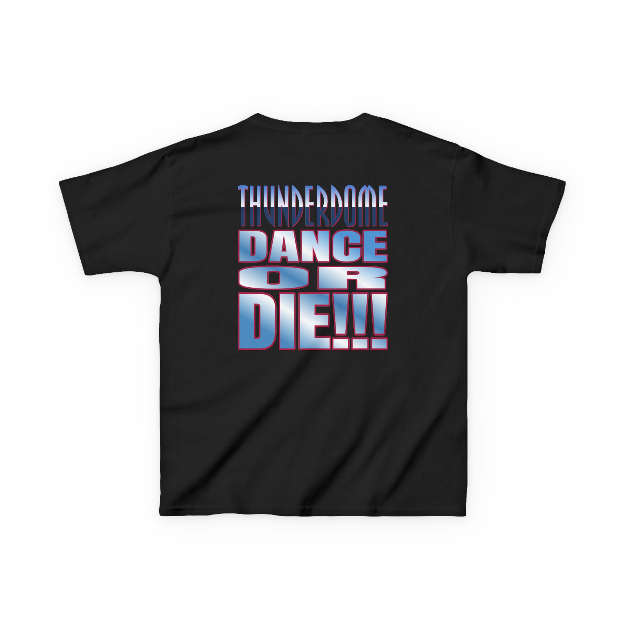 Thunderdome Dance Or Die Kids Heavy Cotton™ Tee - Image 2