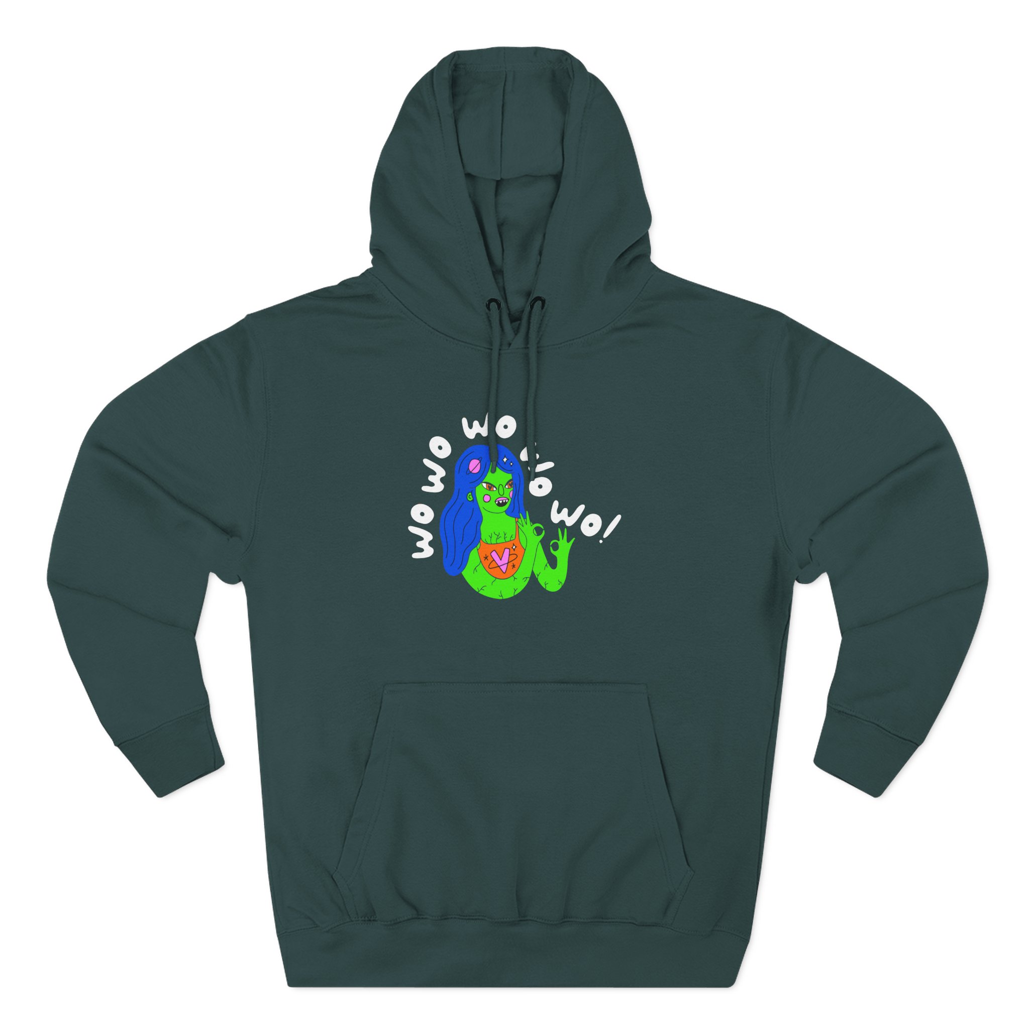 The Aquabats Martian Girl Three-Panel Fleece Hoodie - Image 7