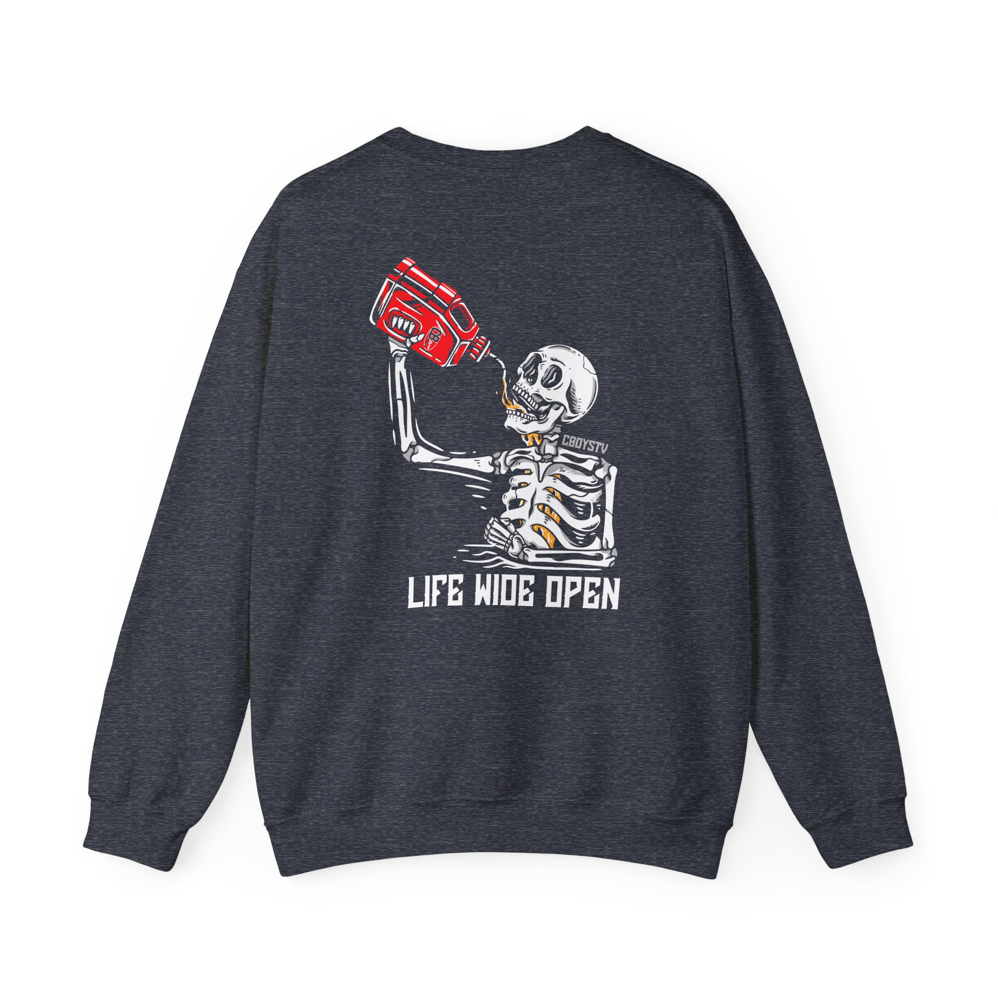 Cboystv Soul Fuel Unisex Heavy Blend™ Crewneck Sweatshirt - Image 14