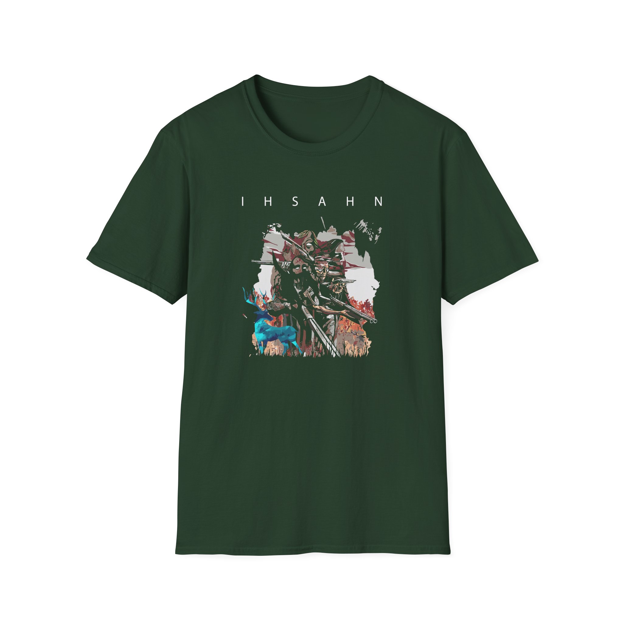 Ihsahn Pilgrimage to Oblivion Unisex Softstyle T-Shirt - Image 5