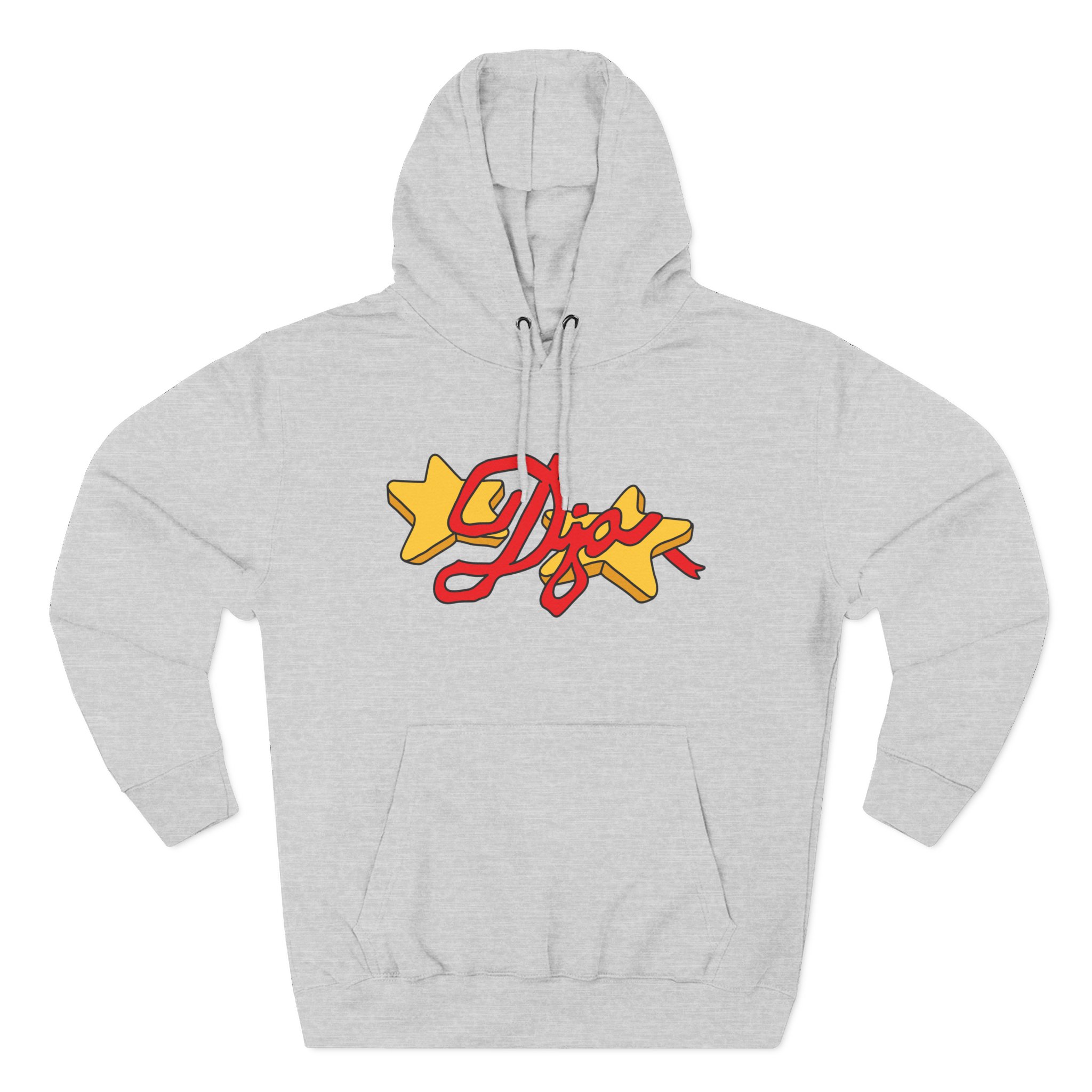 Djo Star Logo Three-Panel Fleece Hoodie