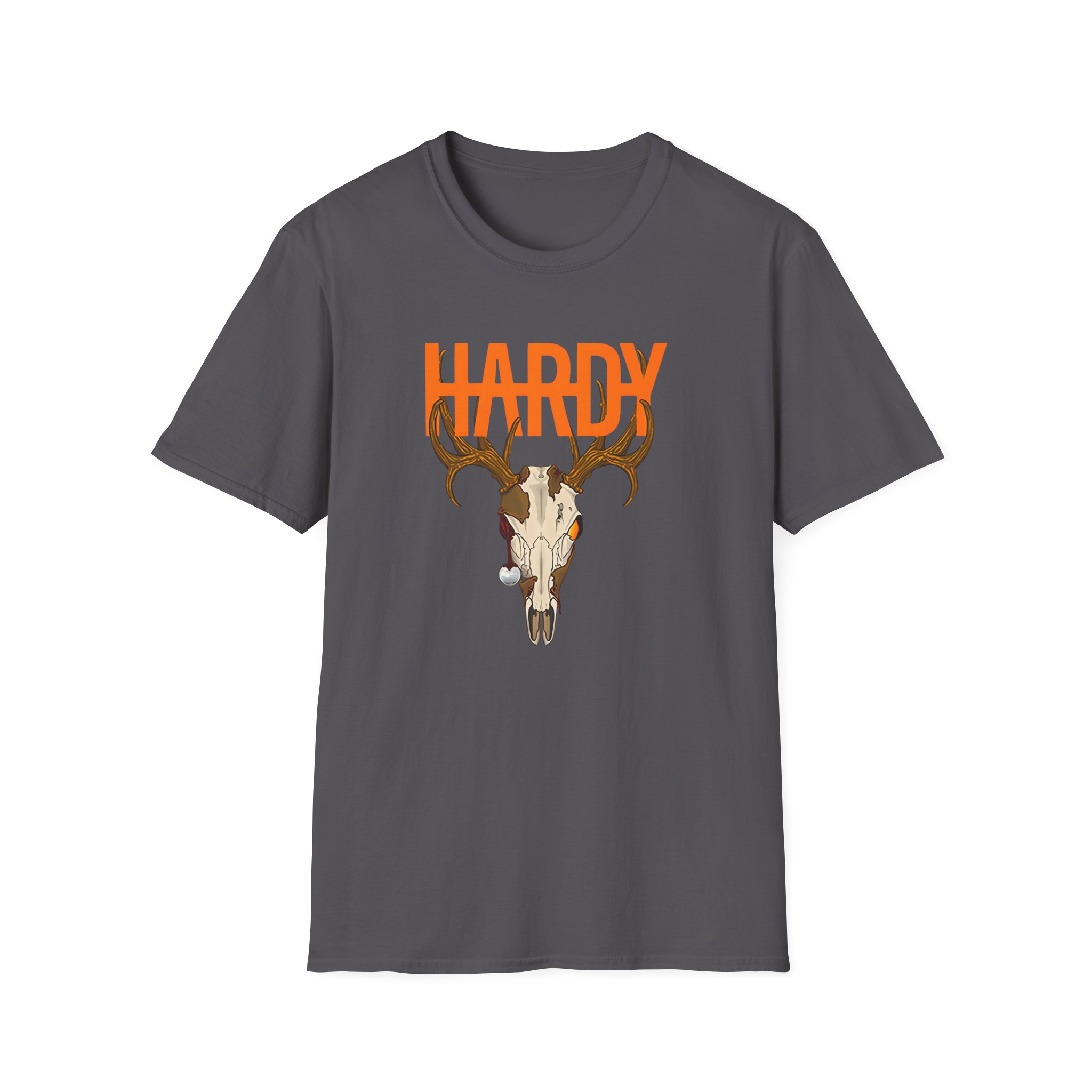 Hd Deer Skull Unisex Softstyle T-Shirt - Image 17