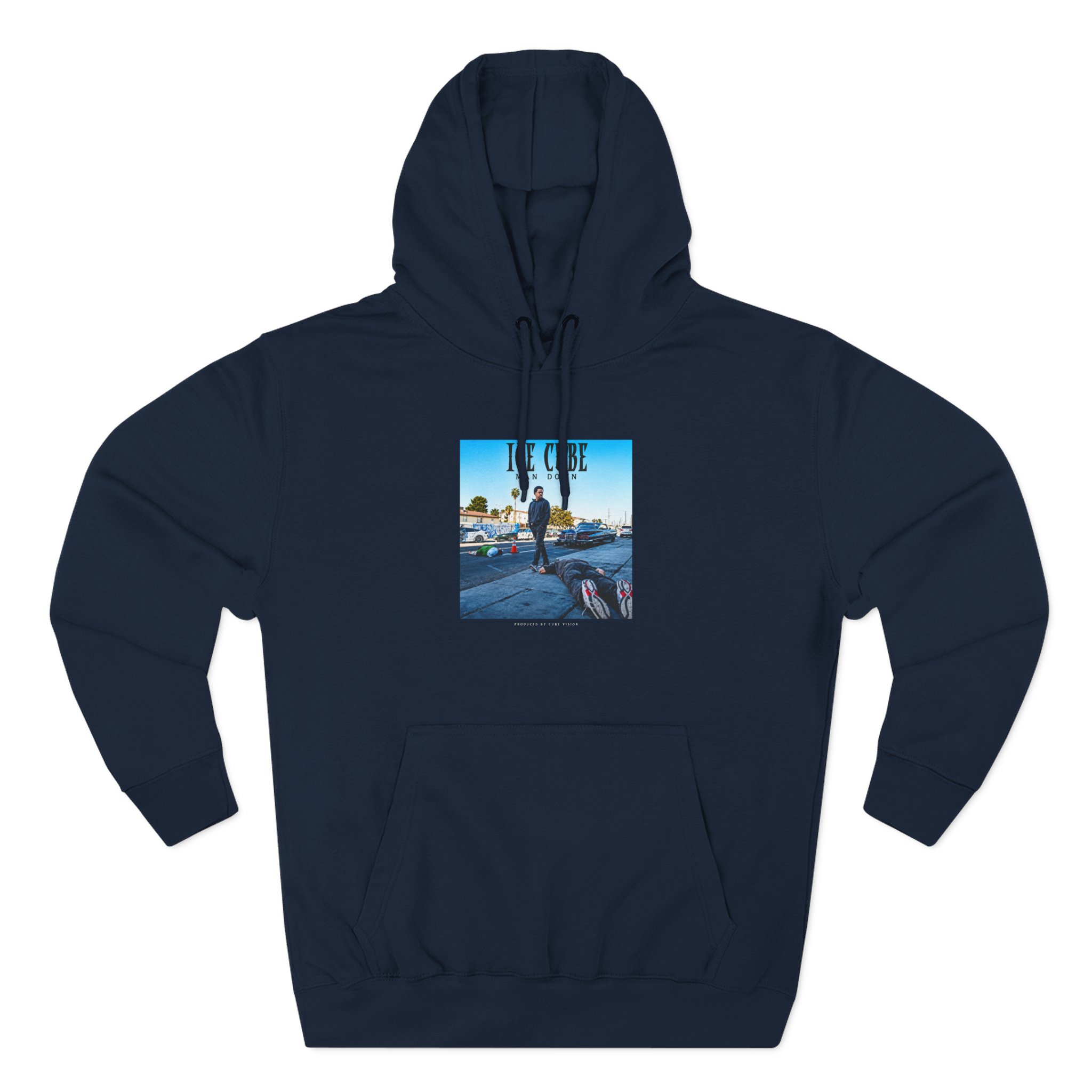 Ice Cube Man Down Street Three-Panel Fleece Hoodie - Image 9