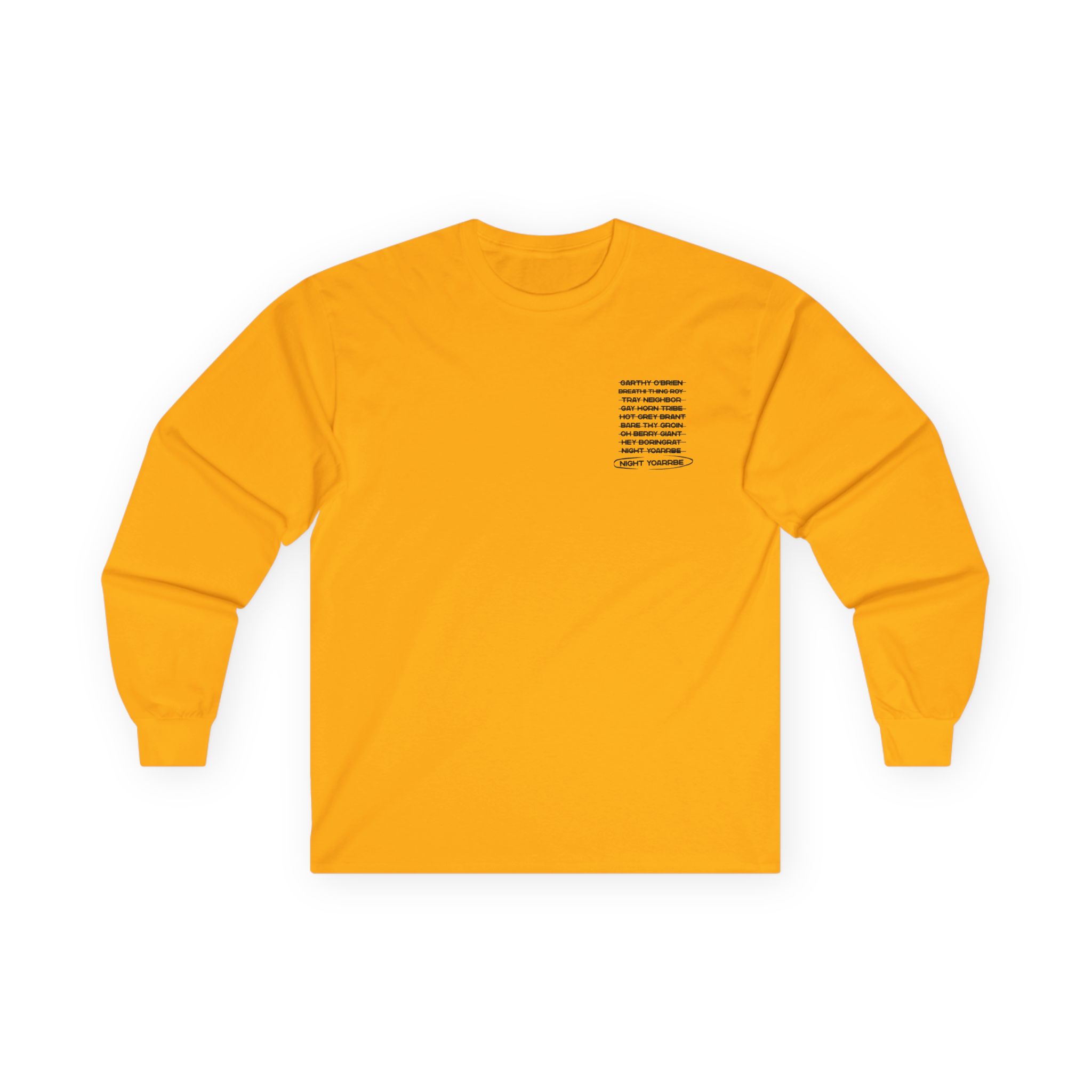 Dropout Night Yorb Anagram Unisex Ultra Cotton Long Sleeve Tee - Image 7