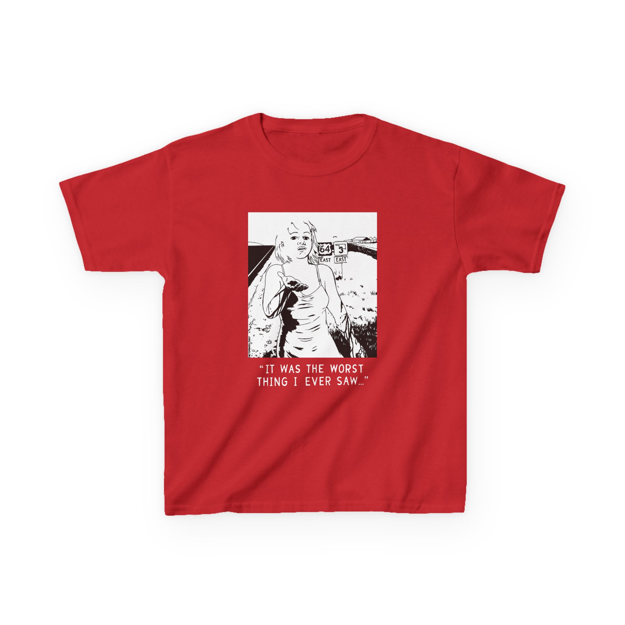 Chat Pile Worst Thing Kids Heavy Cotton™ Tee - Image 15