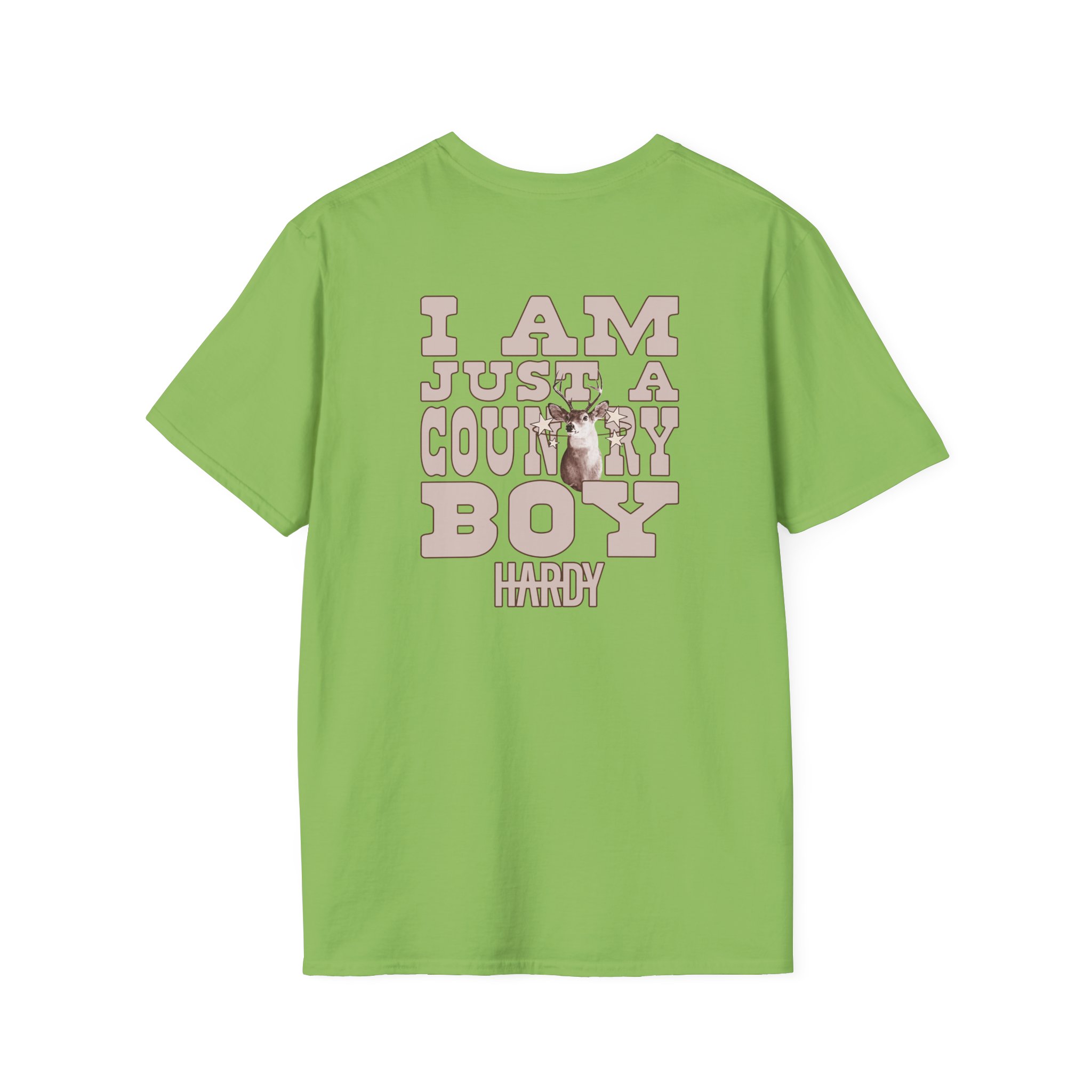 Hd I Am Just a Country Boy Crewneck Unisex Softstyle T-Shirt - Image 12
