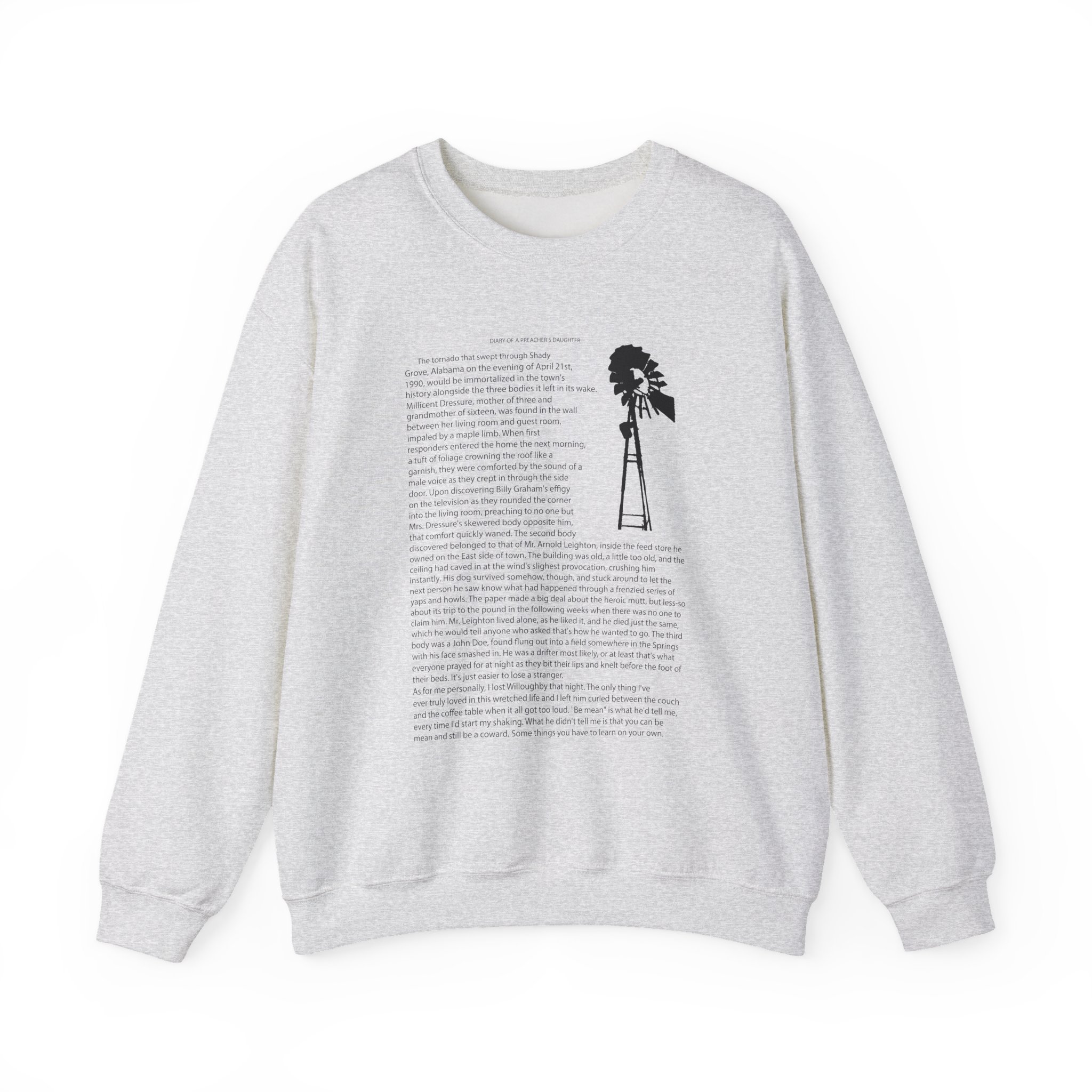 Ethel Cain Excerpt Unisex Heavy Blend™ Crewneck Sweatshirt - Image 3