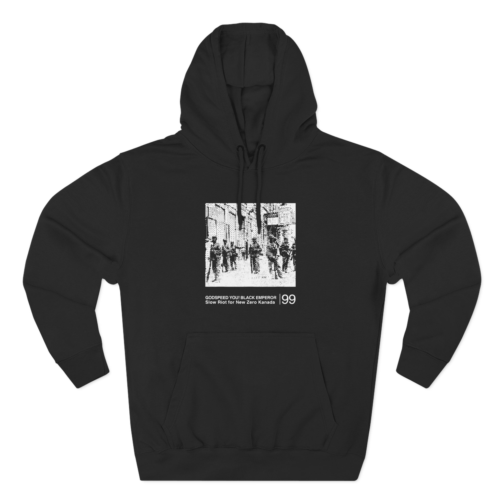 Godspeed You Black Emperor Three-Panel Fleece Hoodie