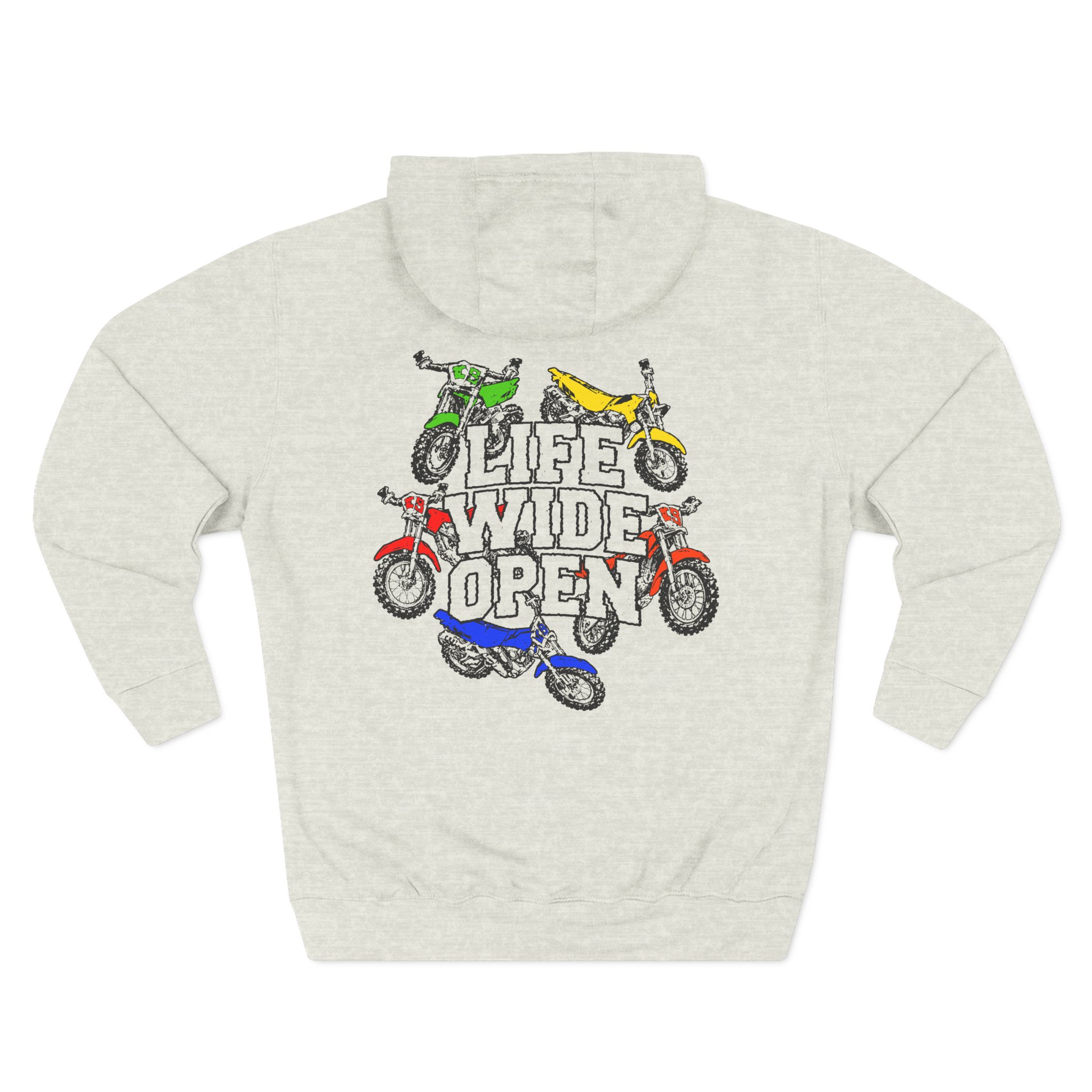 Cboystv LWO Bikes Three-Panel Fleece Hoodie - Image 10
