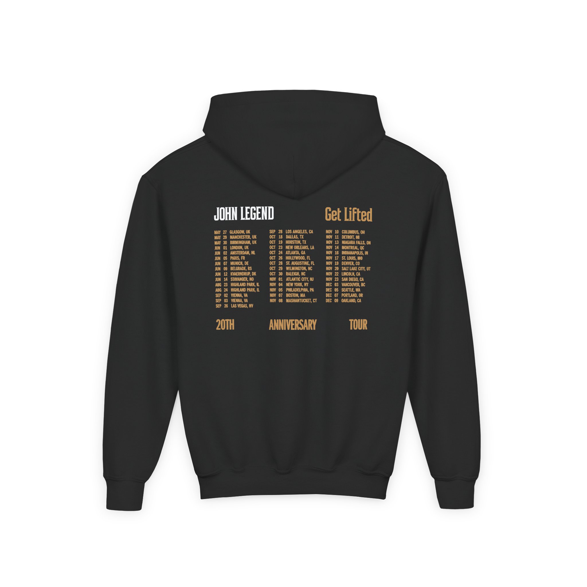 John Legend Get Lifted Youth Heavy Blend Hooded Sweatshirt - Image 2