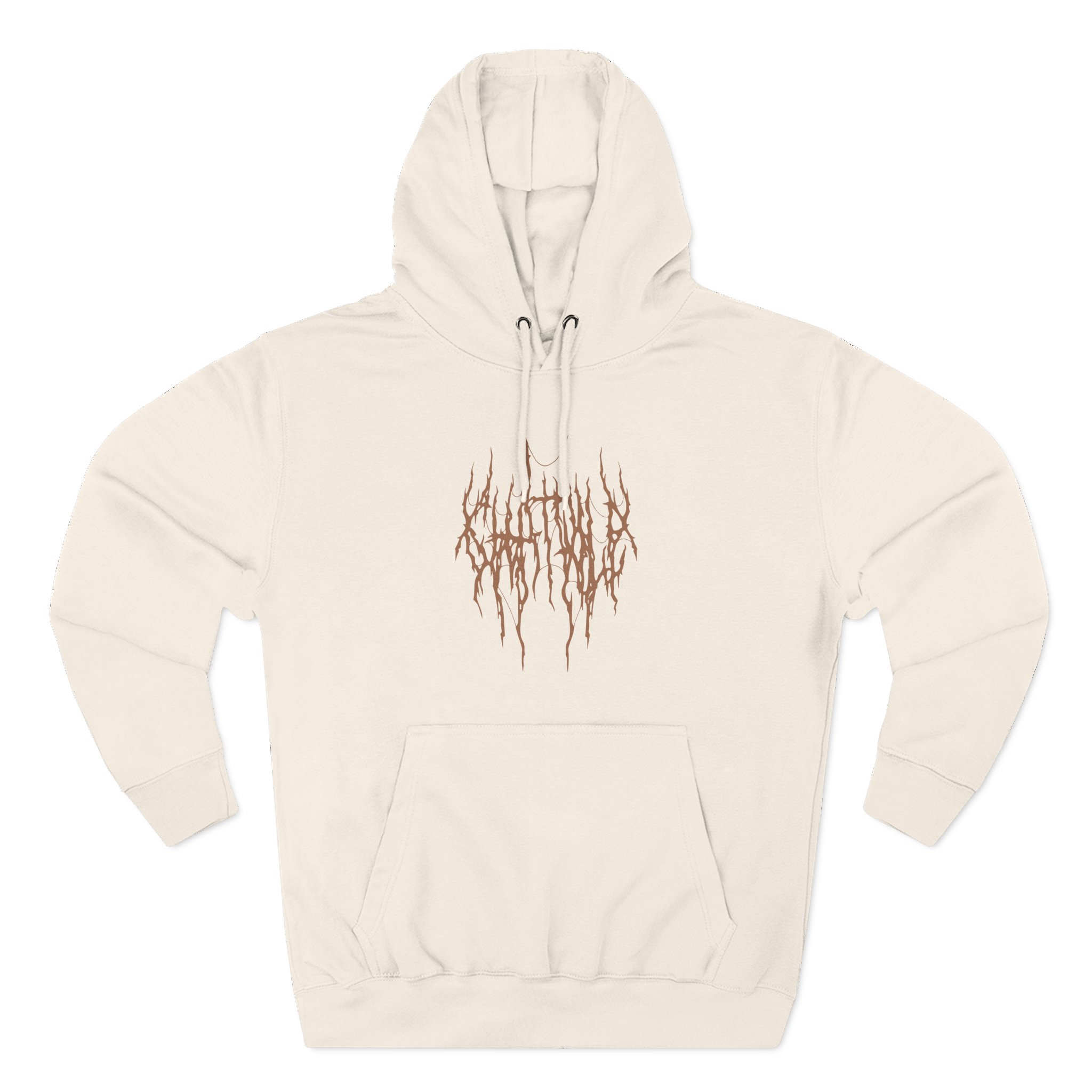 Chat Pile Logo Three-Panel Fleece Hoodie - Image 5