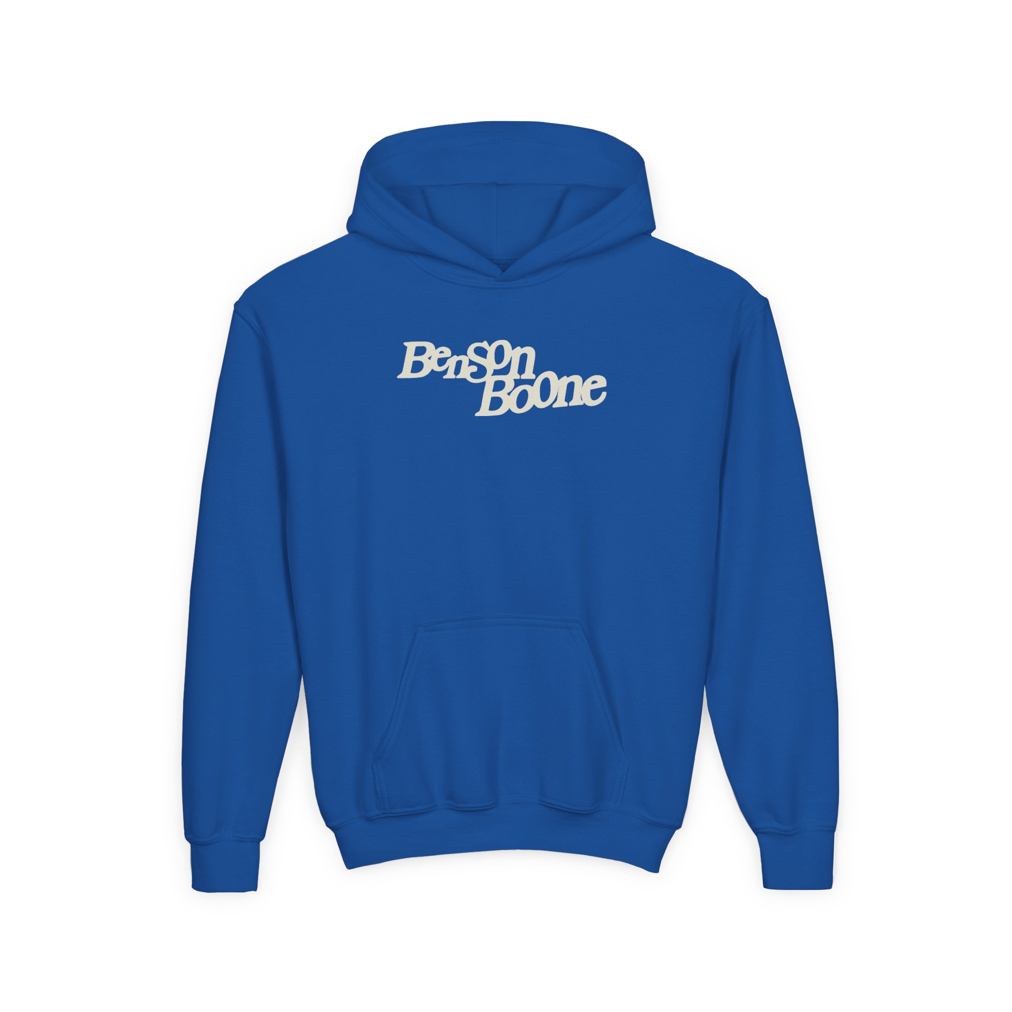 Benson Boone Maybe I Am Better Alone Youth Heavy Blend Hooded Sweatshirt - Image 7