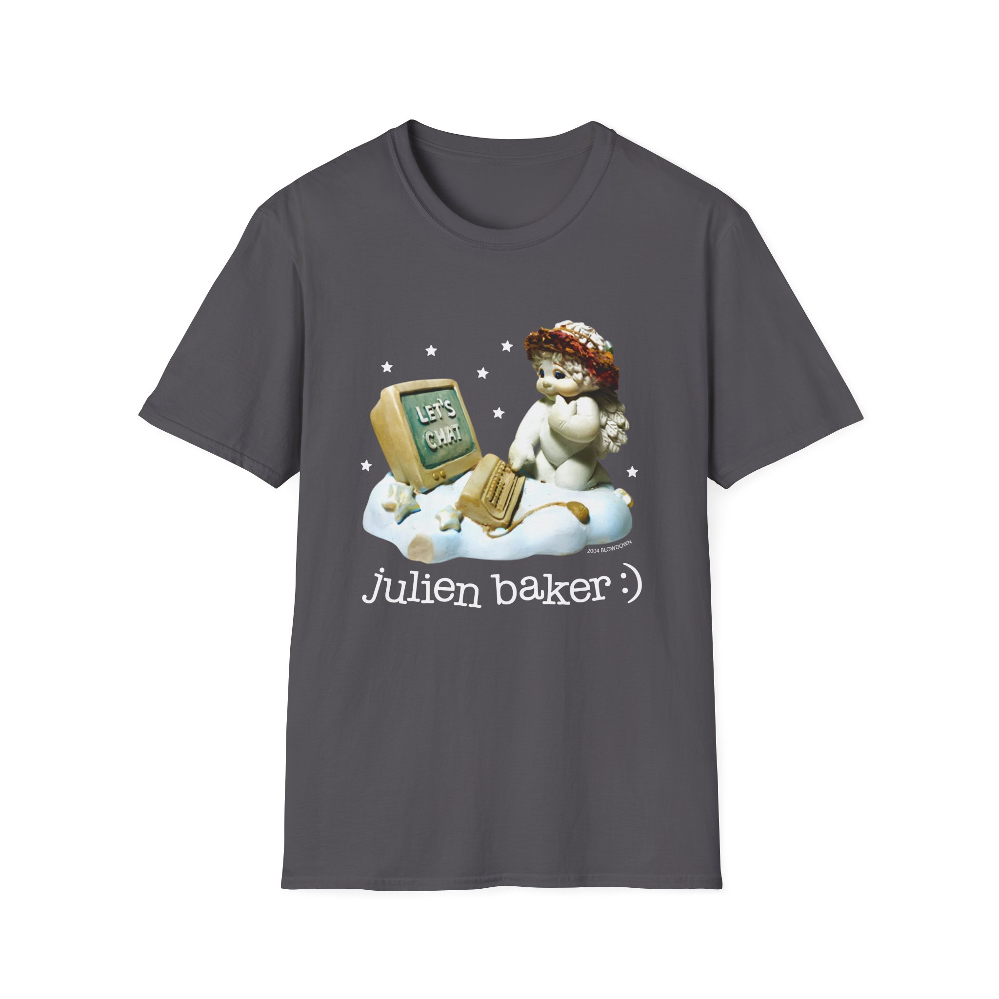 Julien Baker Online Angel Unisex Softstyle T-Shirt - Image 11