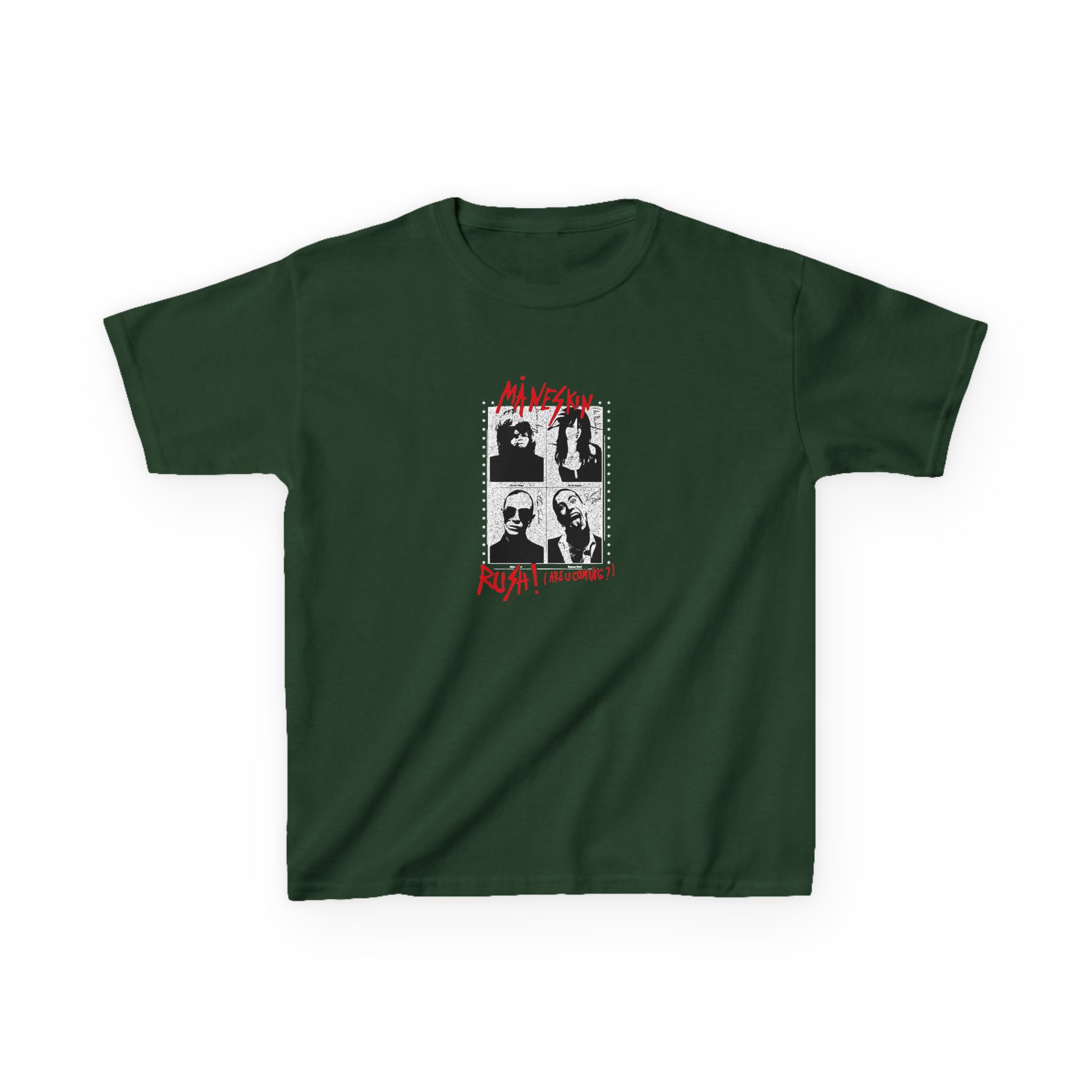 Kids Maneskin RUSH! Heavy Cotton™ Tee - Image 3