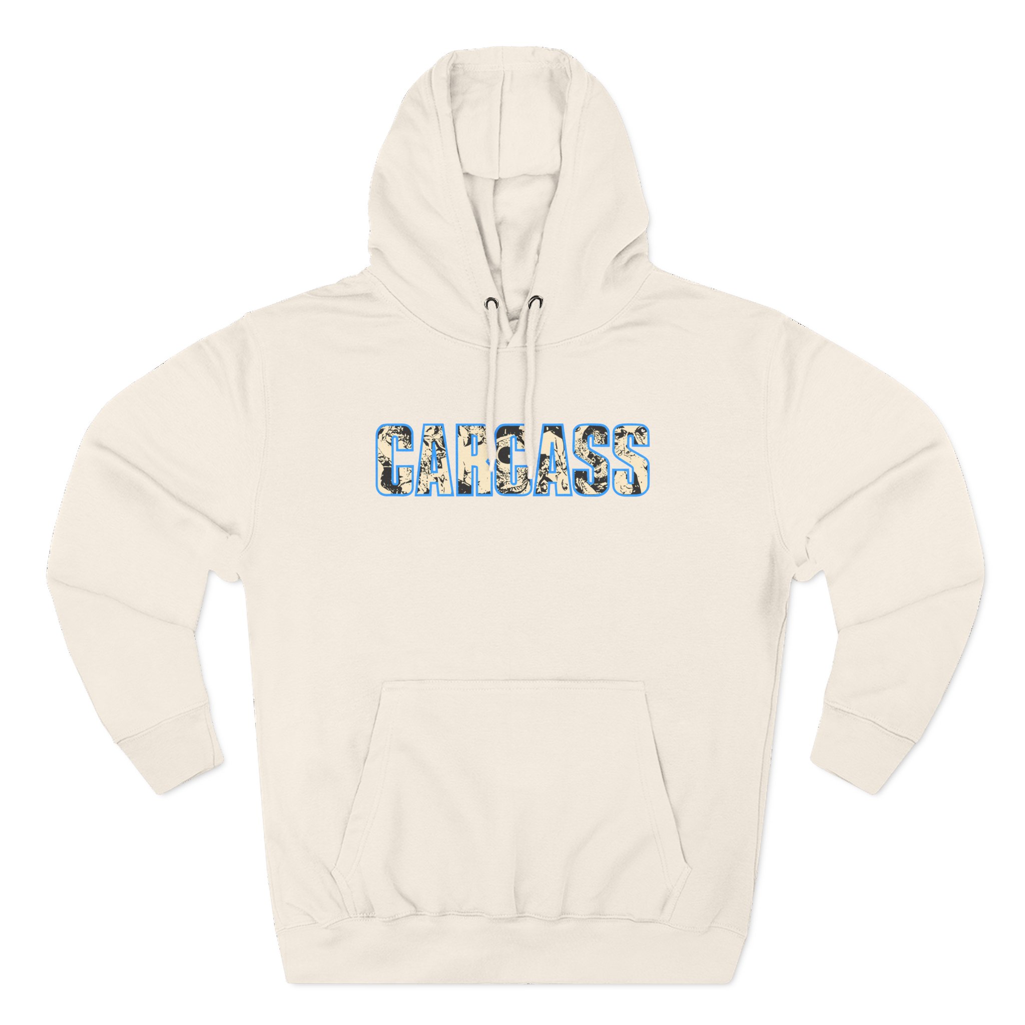 Carcass Head & Tools Three-Panel Fleece Hoodie - Image 7