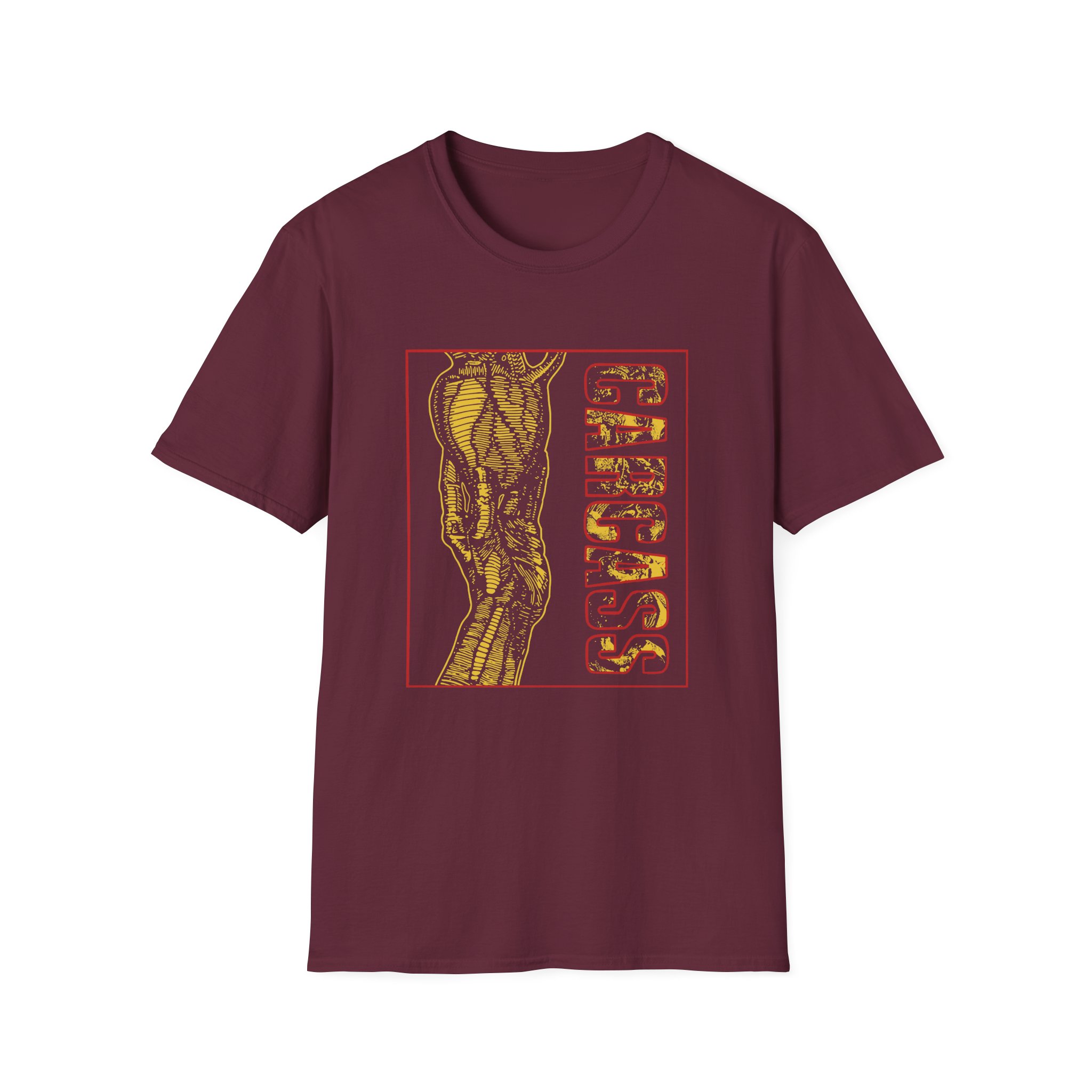 Carcass Heartwork Unisex Softstyle T-Shirt - Image 5