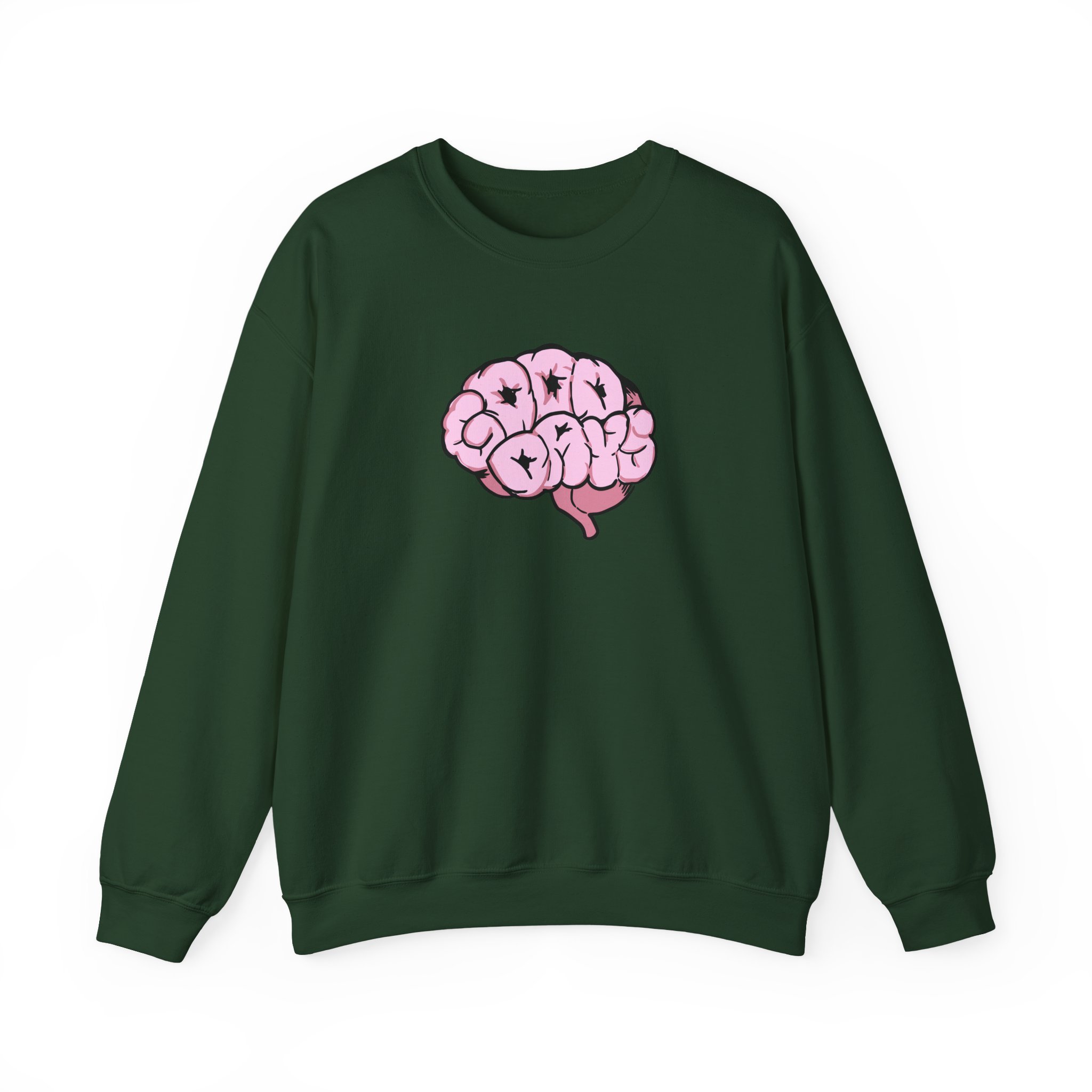 Sza Sostde 2020 Good Days Brain Unisex Heavy Blend™ Crewneck Sweatshirt - Image 13