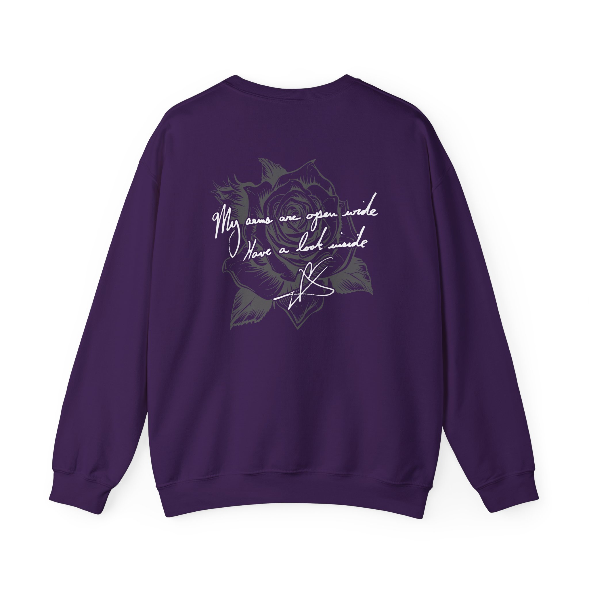Blue October the Answers Unisex Heavy Blend™ Crewneck Sweatshirt - Image 8