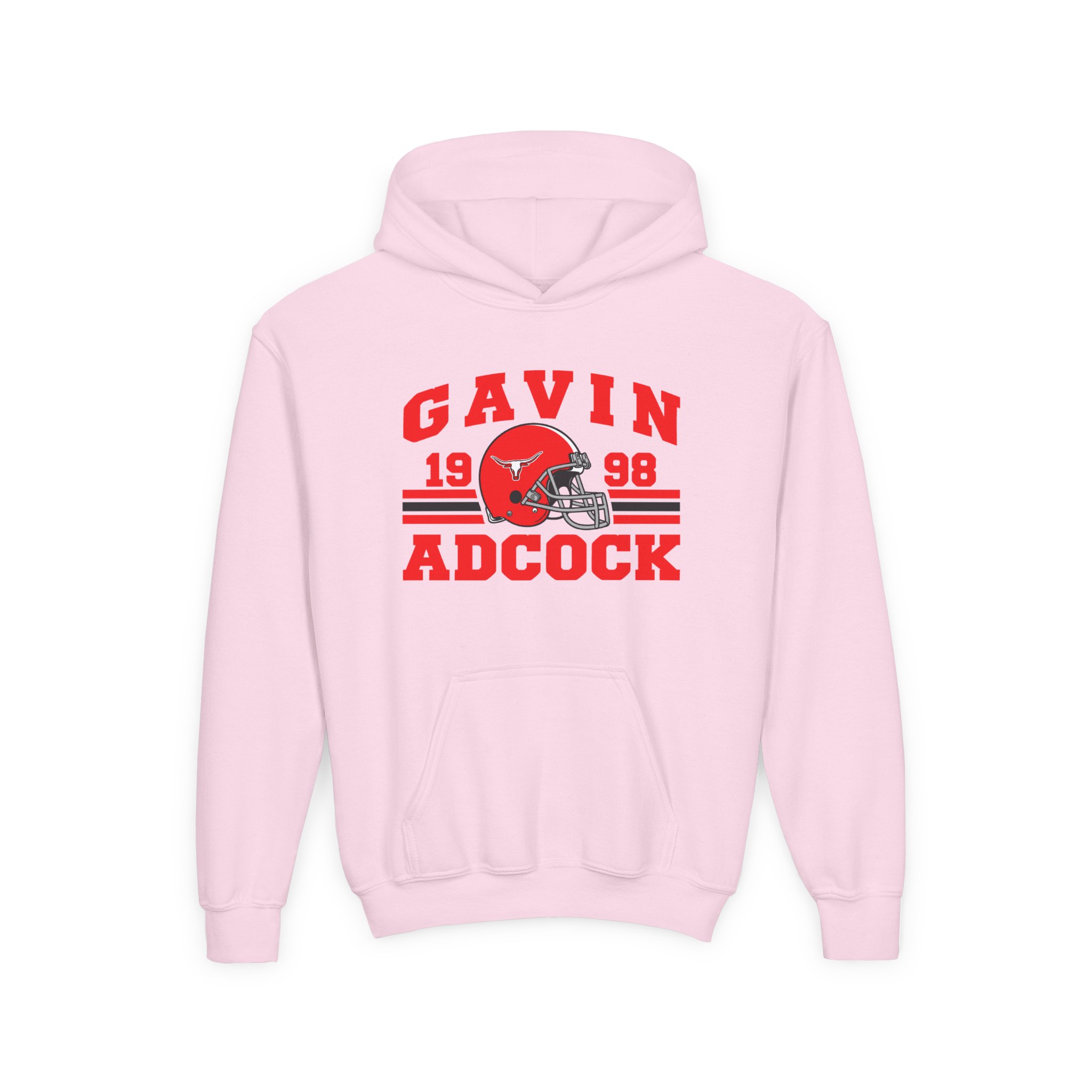 Gavin Adcock Football Youth Heavy Blend Hooded Sweatshirt - Image 5