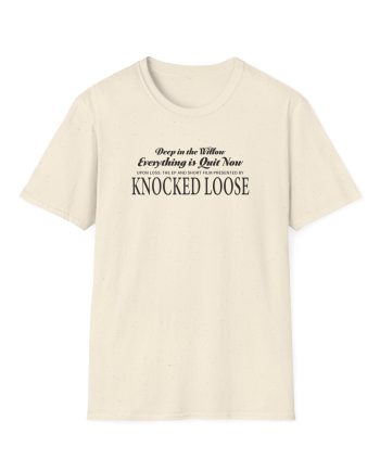 Knocked Loose Quiet Now Unisex Softstyle T-shirt