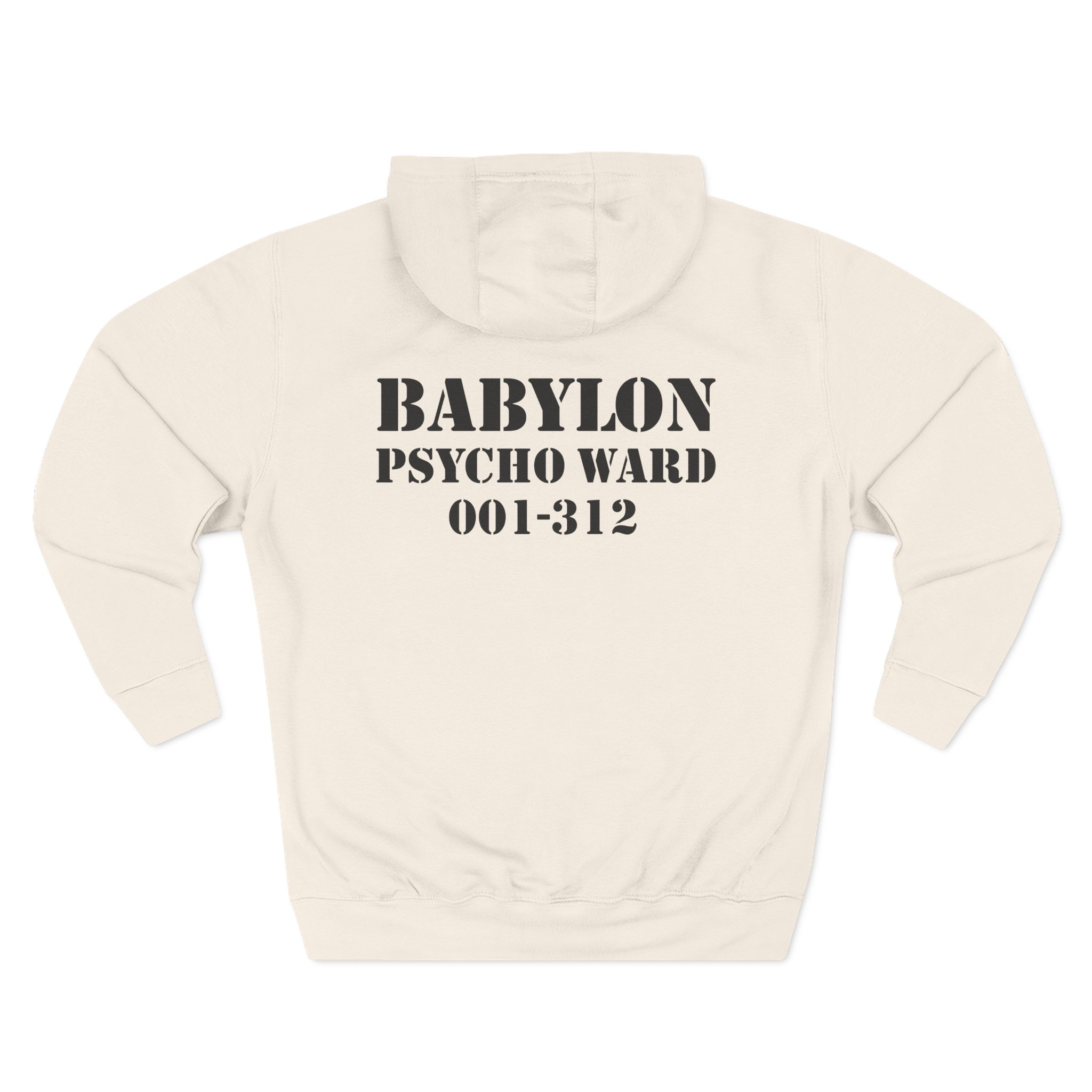 Babylon Dead Alcatraz Three-Panel Fleece Hoodie - Image 4